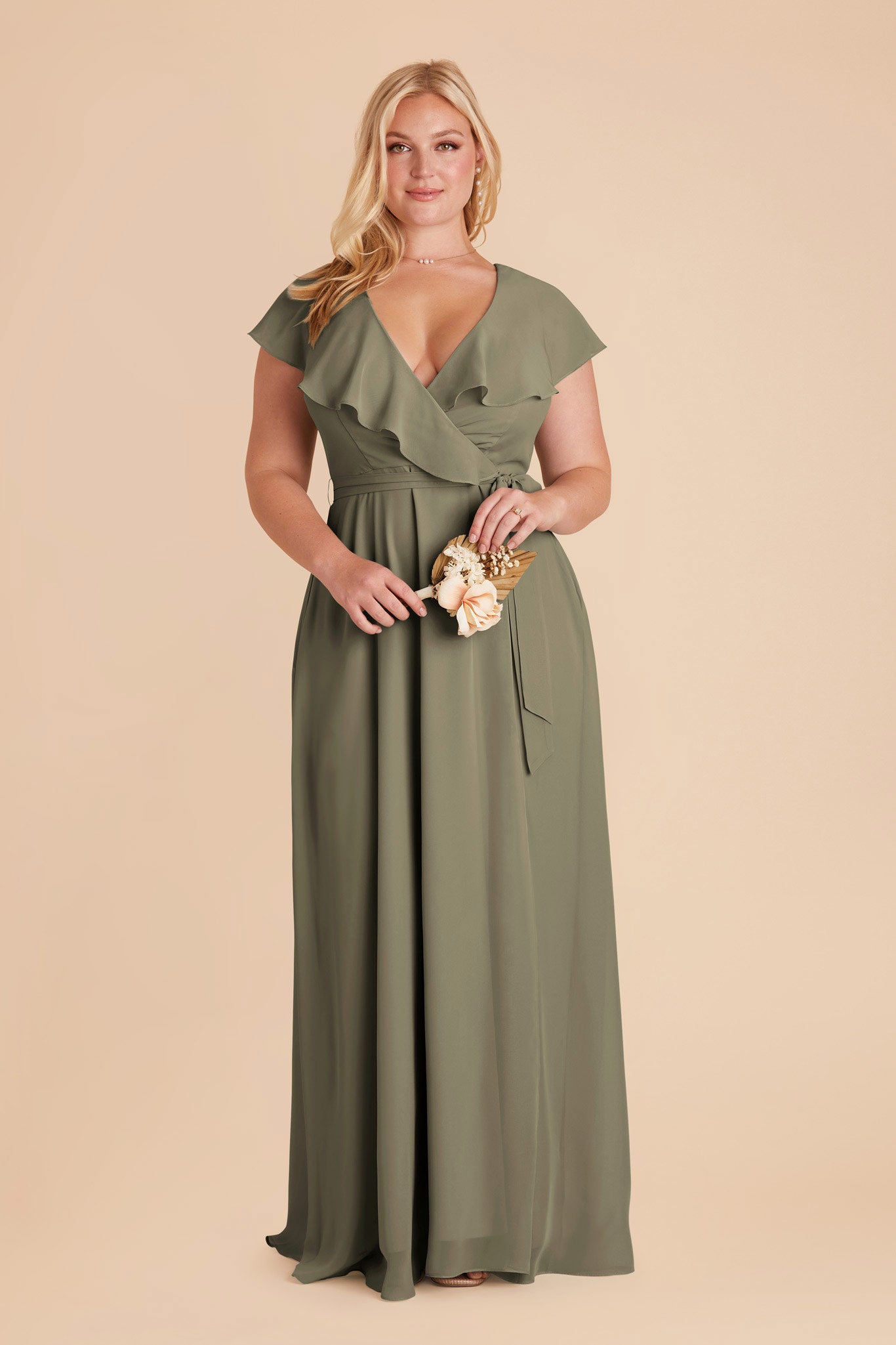 Thyme Jackson Chiffon Dress by Birdy Grey