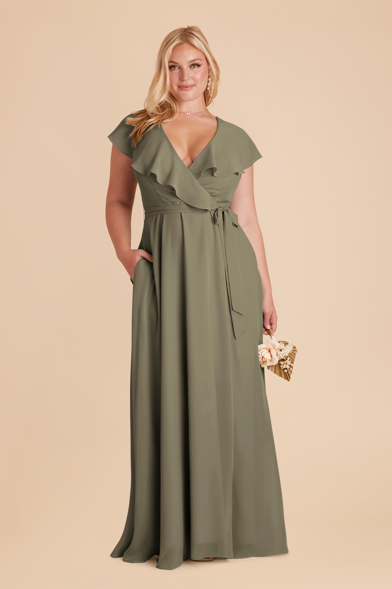 Thyme Jackson Chiffon Dress by Birdy Grey