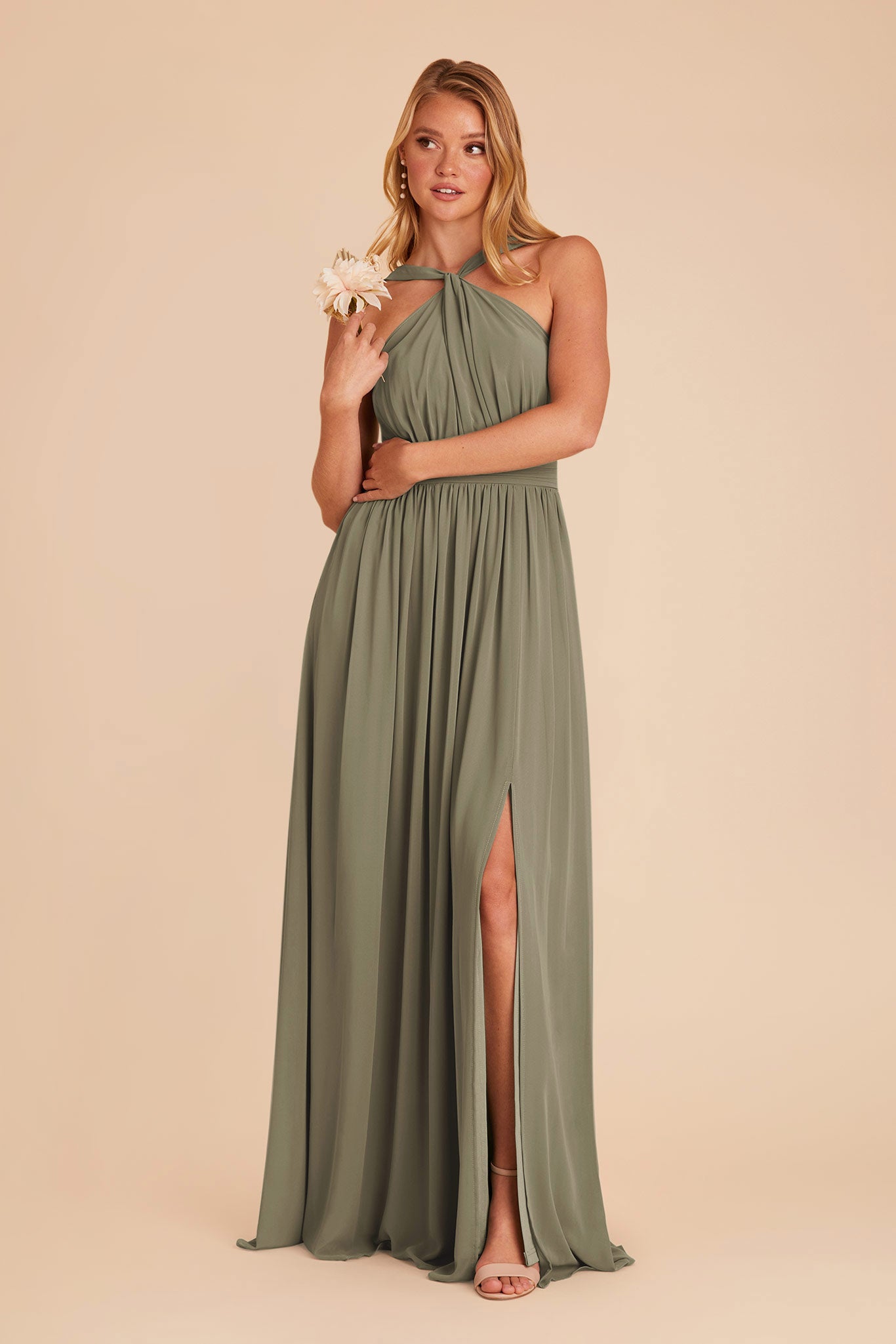 Thyme Kiko Chiffon Dress by Birdy Grey