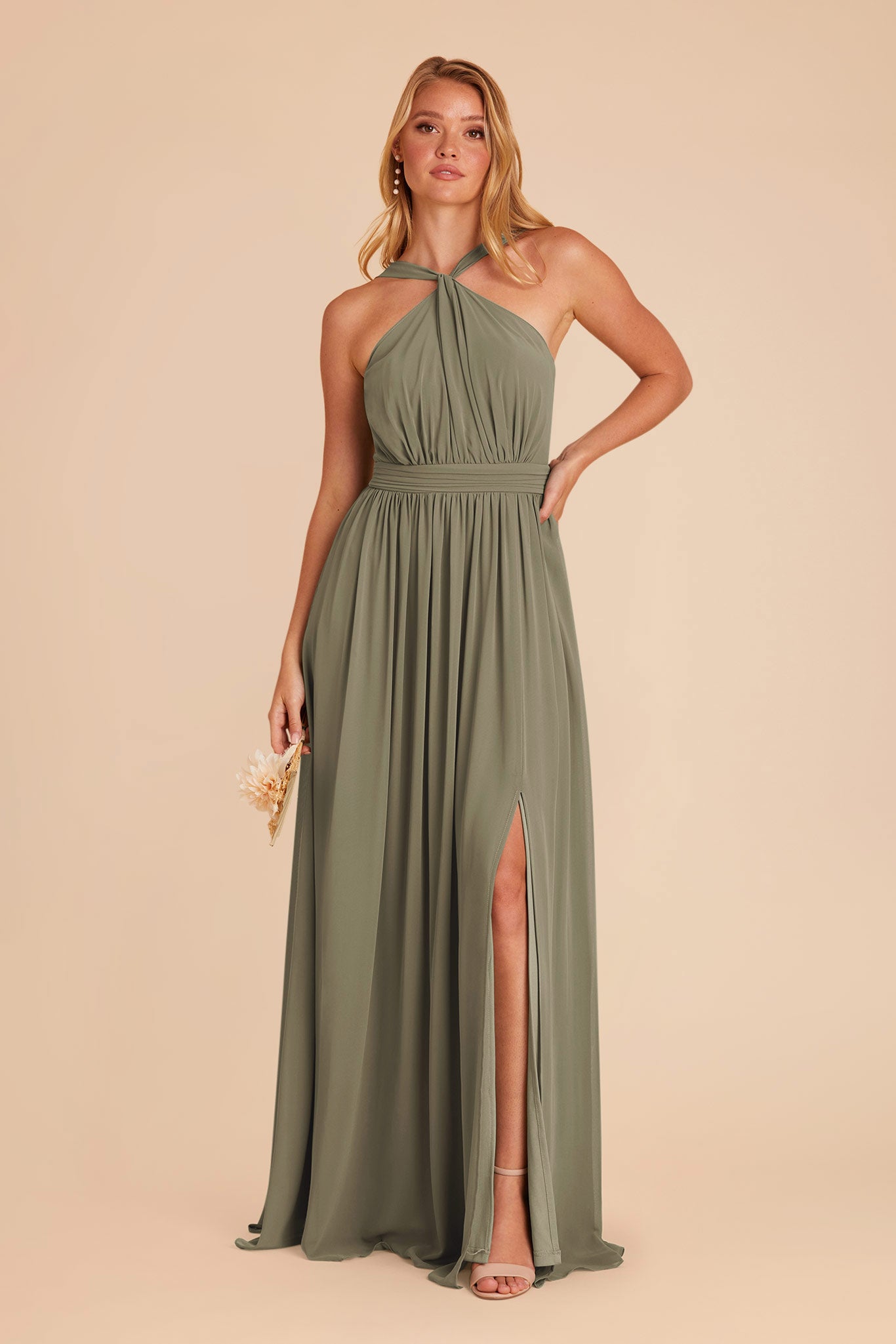 Thyme Kiko Chiffon Dress by Birdy Grey