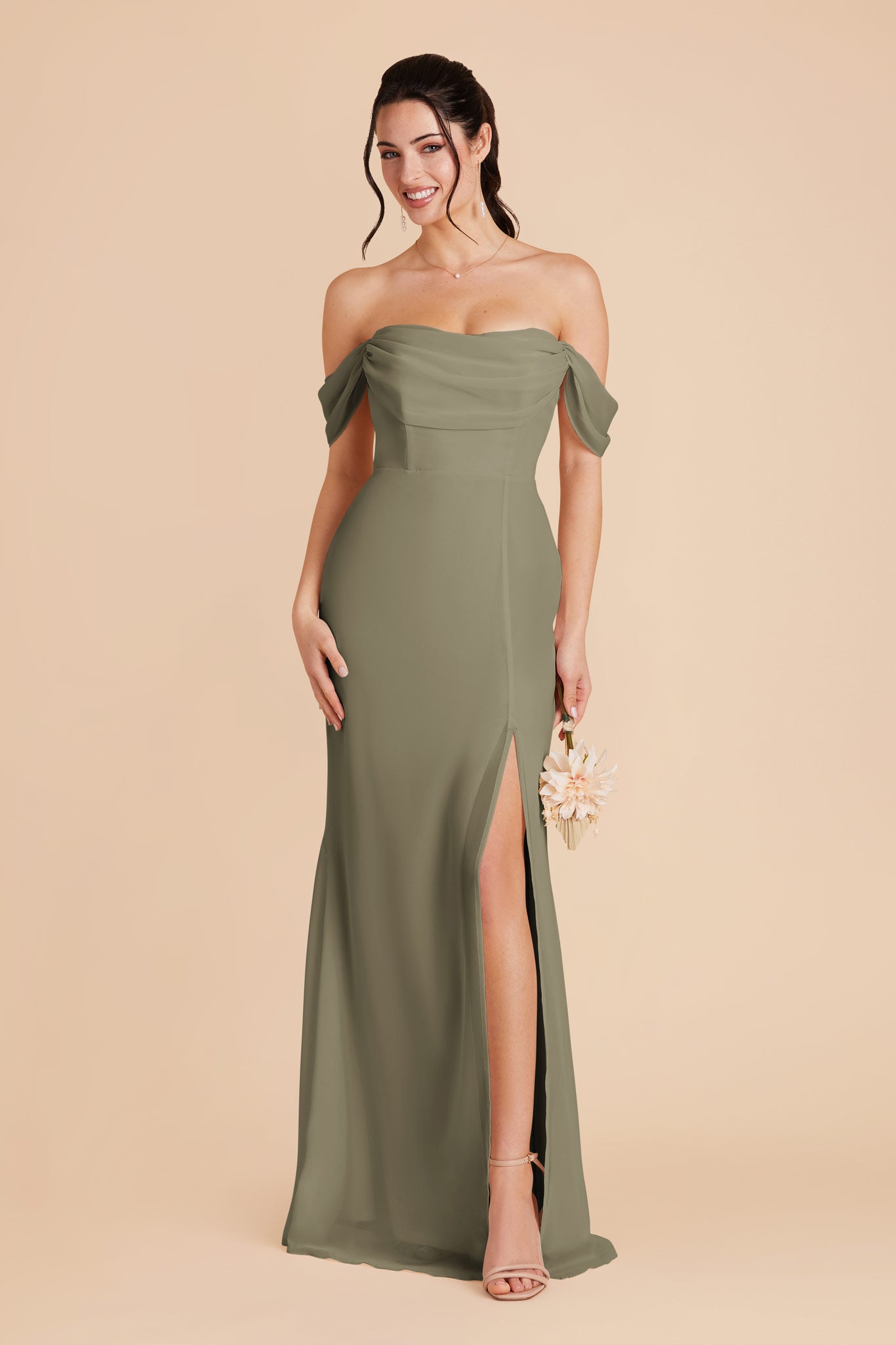 Thyme Mira Chiffon Dress by Birdy Grey