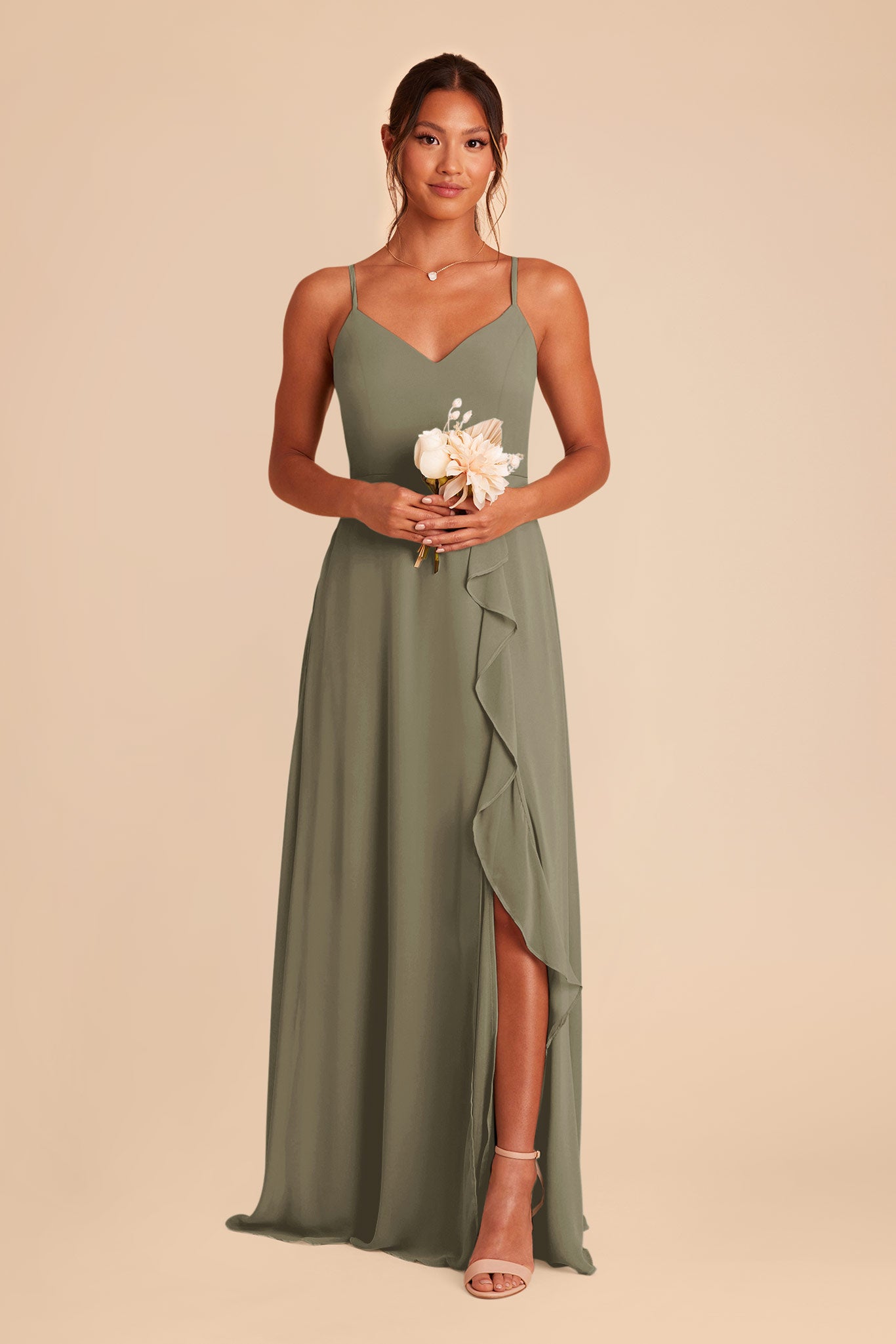 Thyme Theresa Chiffon Dress by Birdy Grey