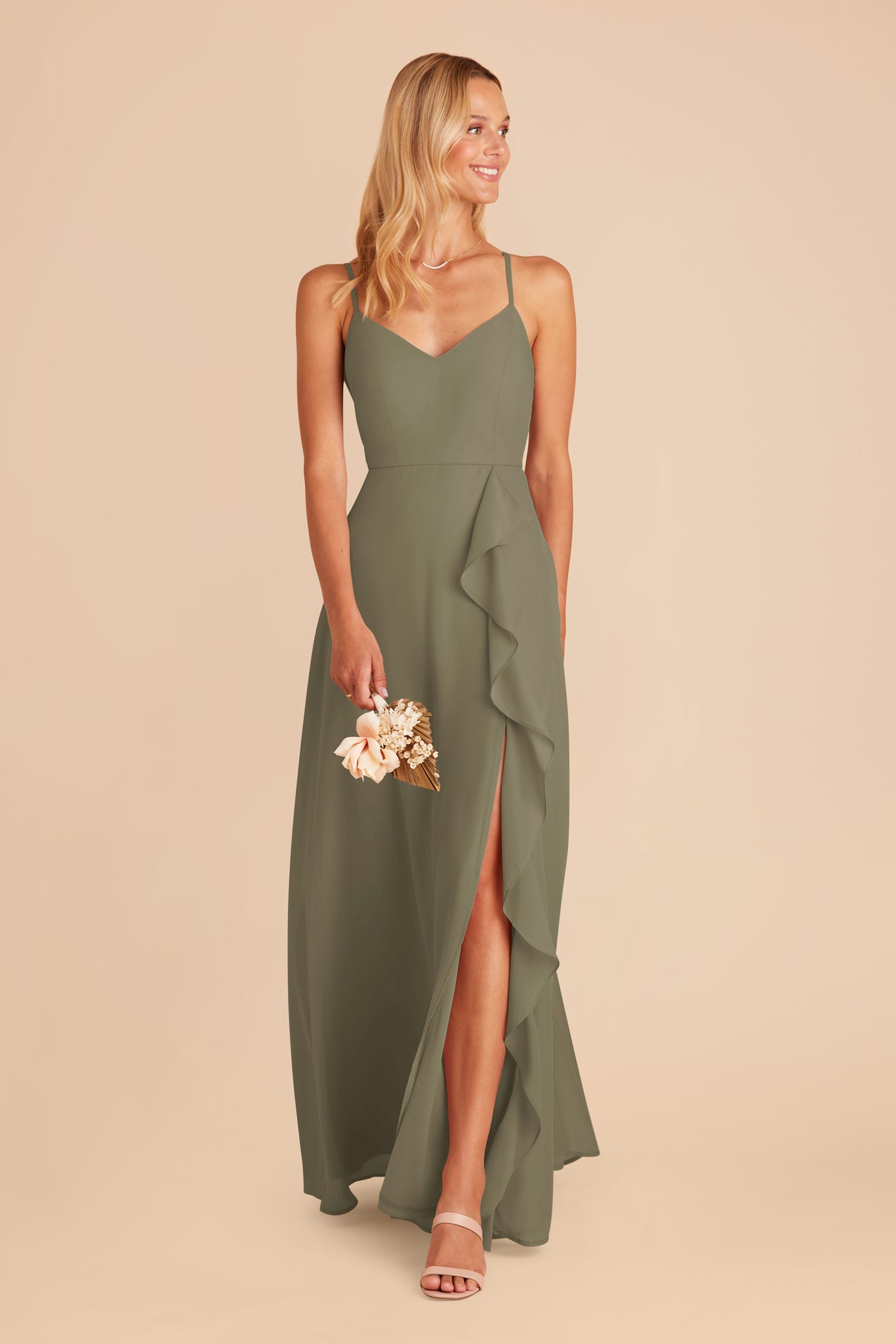 Thyme Theresa Chiffon Dress by Birdy Grey