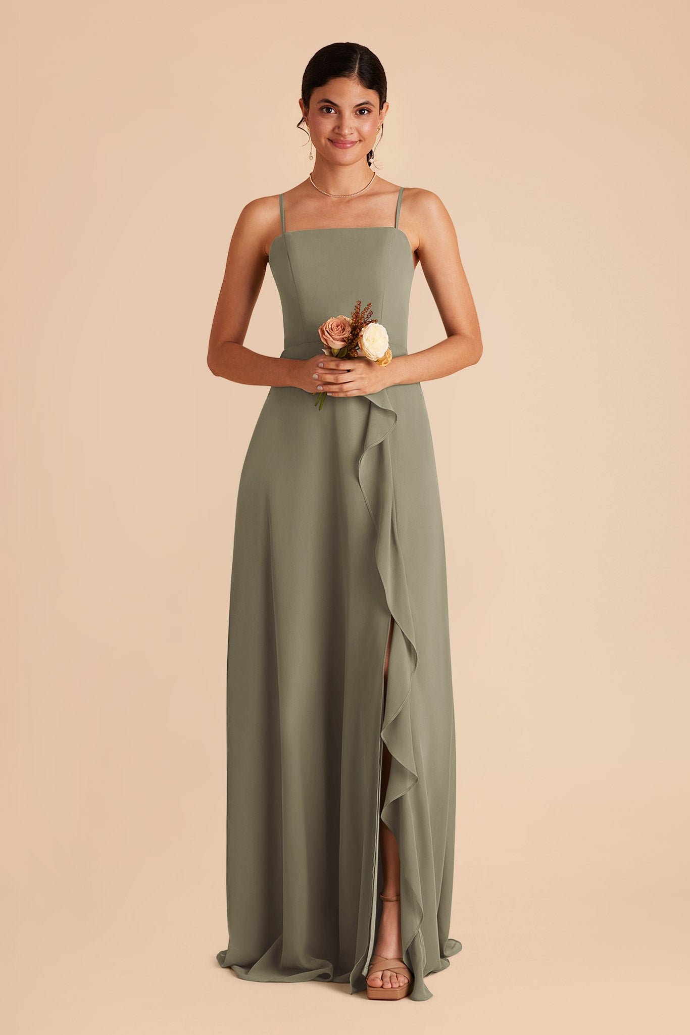 Thyme Winnie Chiffon Dress by Birdy Grey