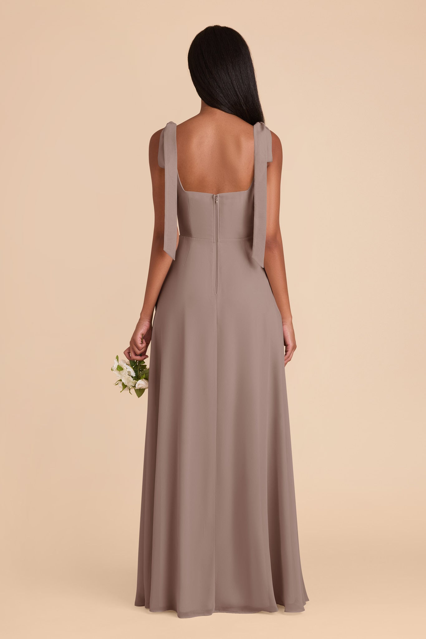 Toffee Alex Convertible Chiffon Dress by Birdy Grey