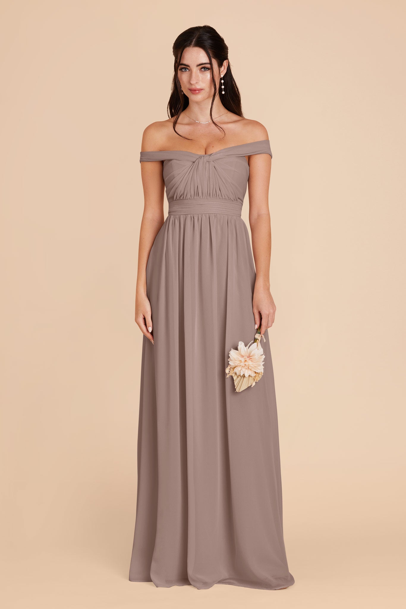 Toffee Grace Convertible Dress by Birdy Grey