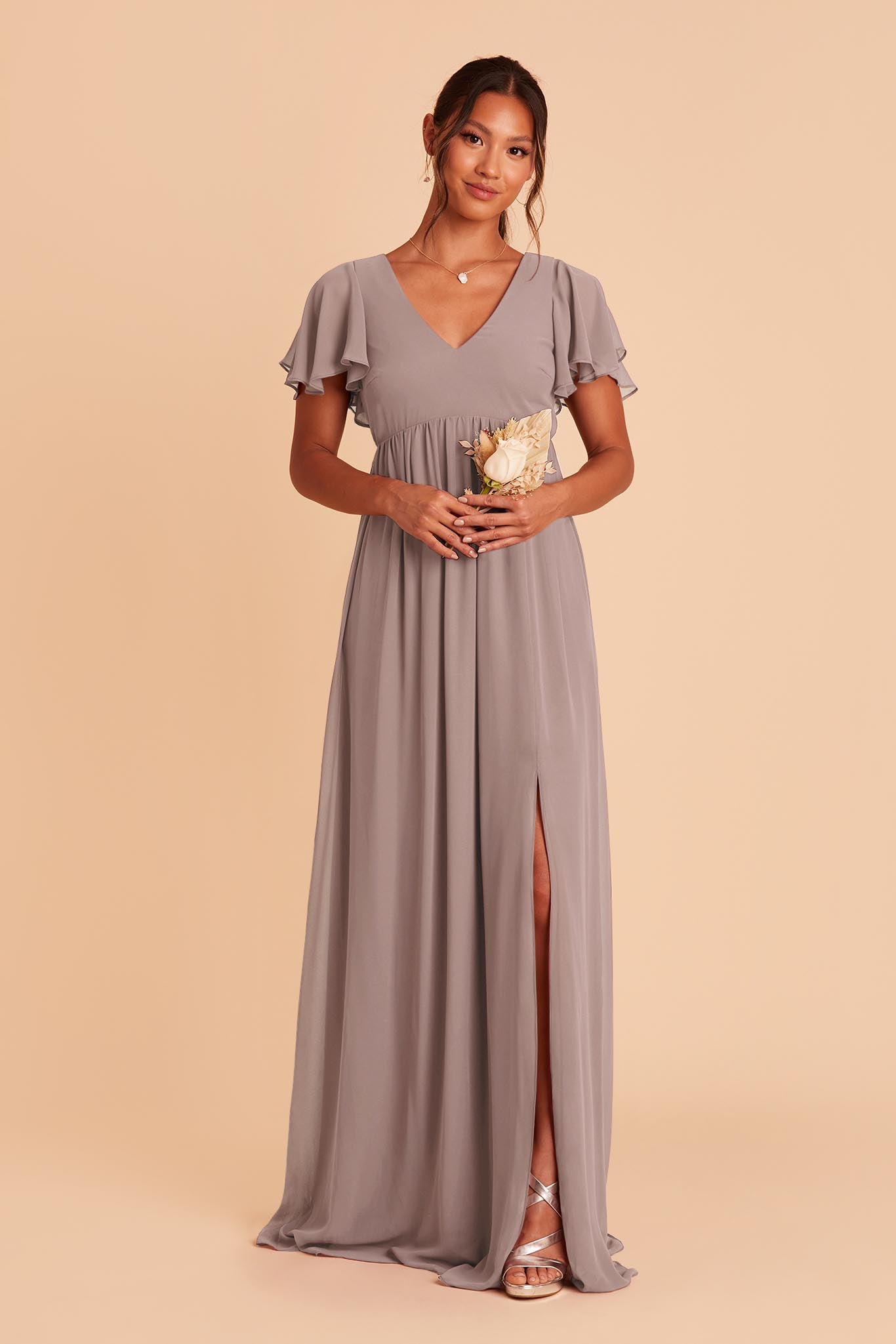 Toffee bridesmaid cheap dresses