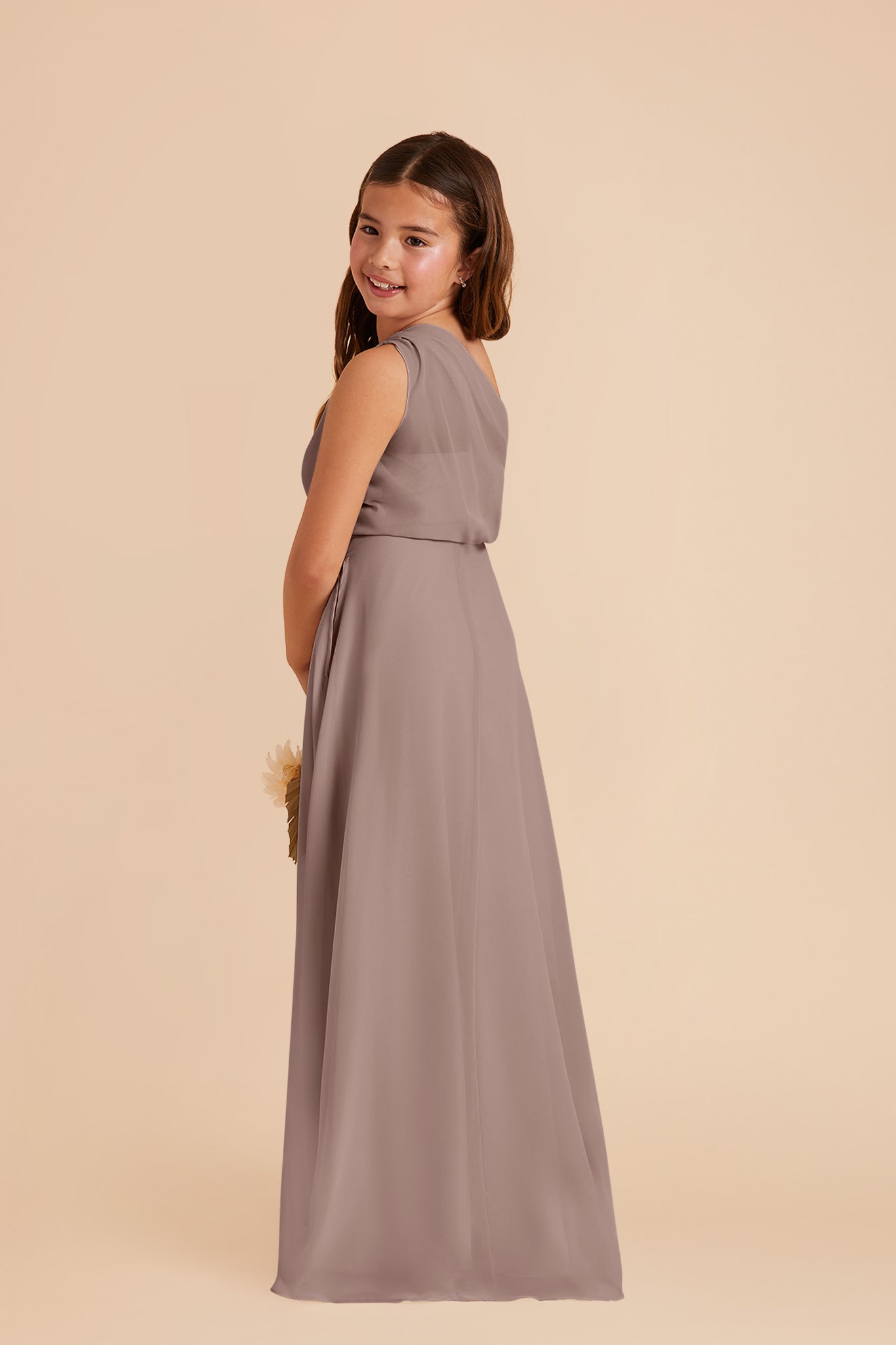 Toffee Kiara Junior Chiffon Dress by Birdy Grey