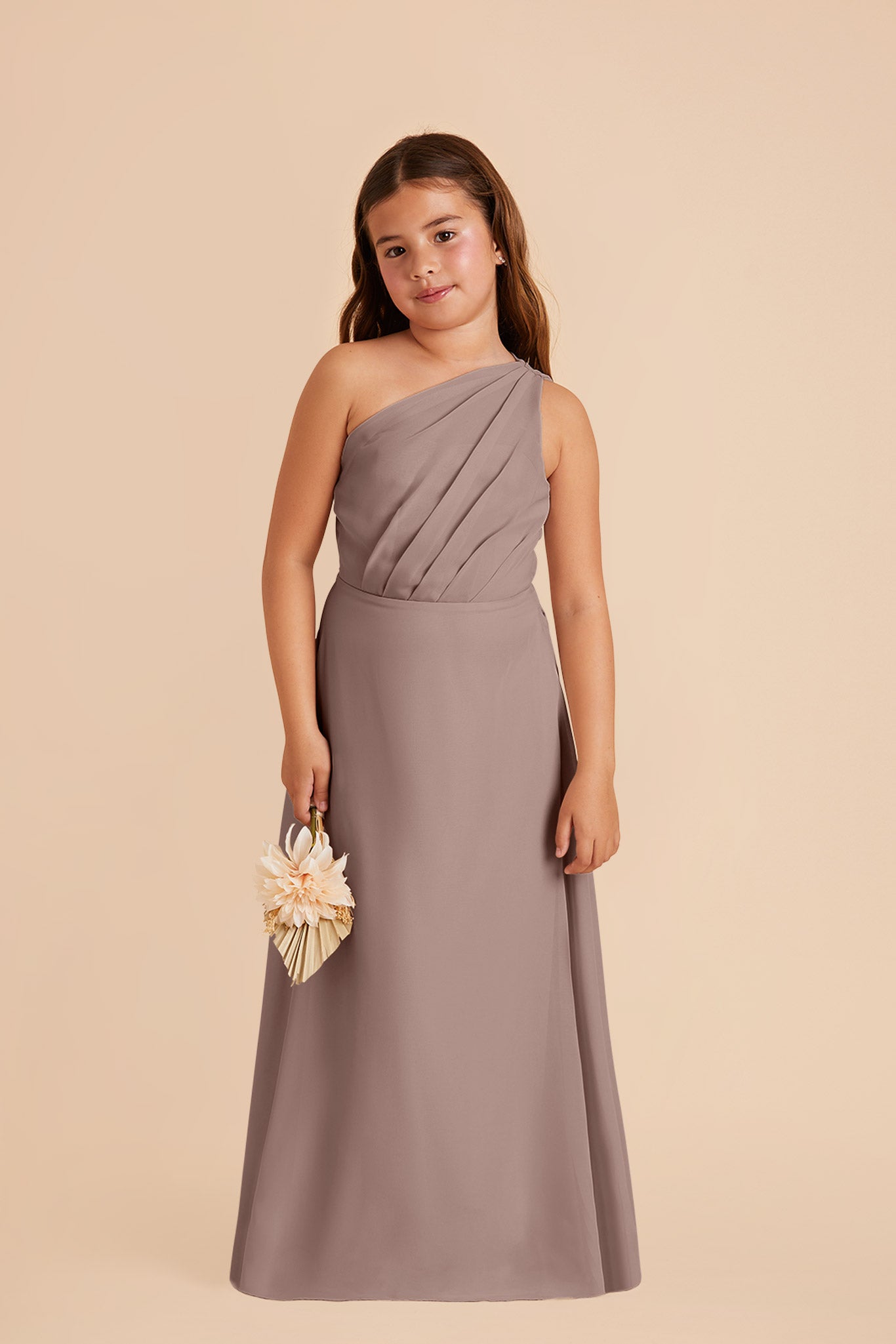 Toffee Kiara Junior Chiffon Dress by Birdy Grey