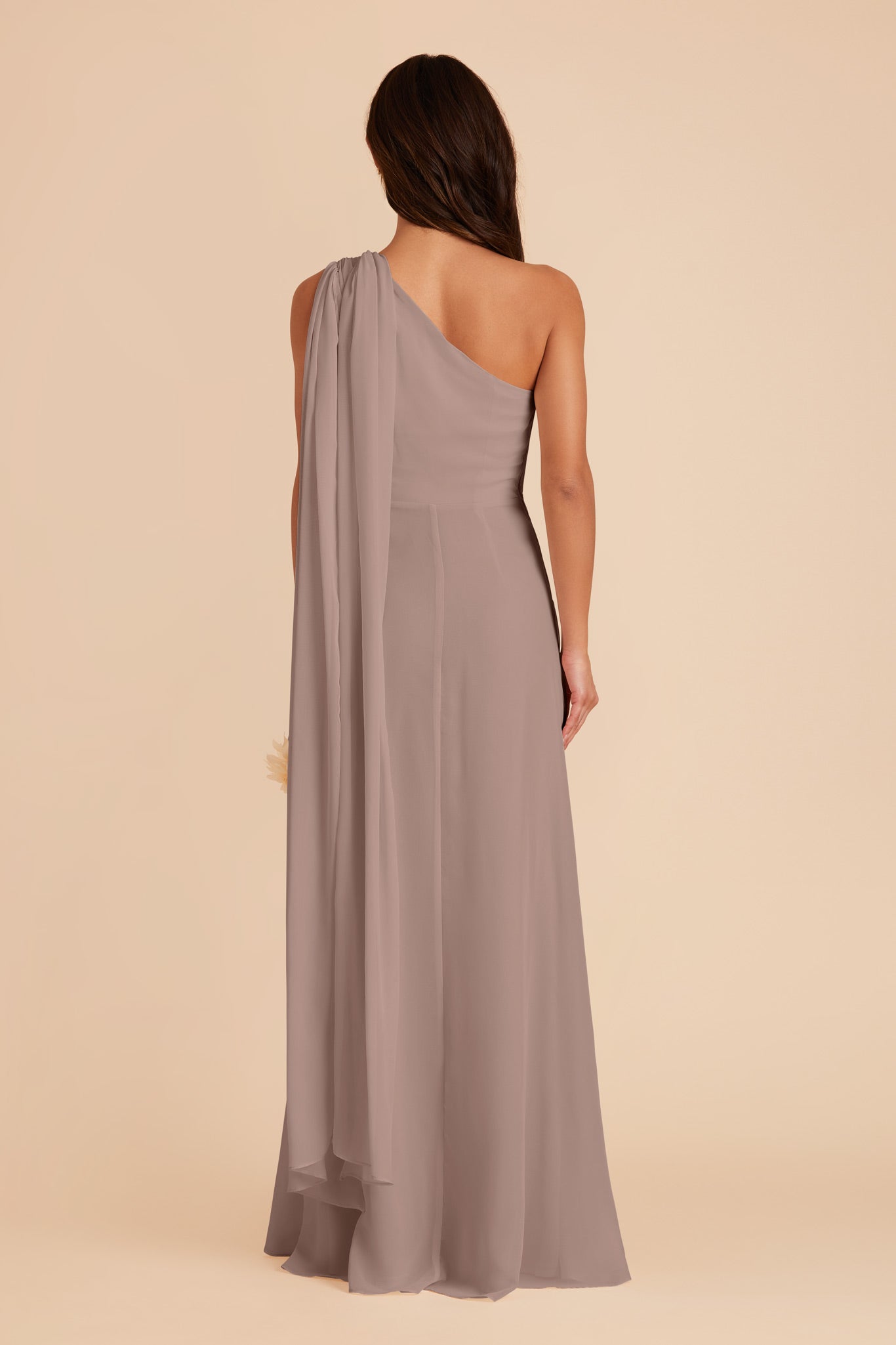 Toffee Melissa Chiffon Dress by Birdy Grey