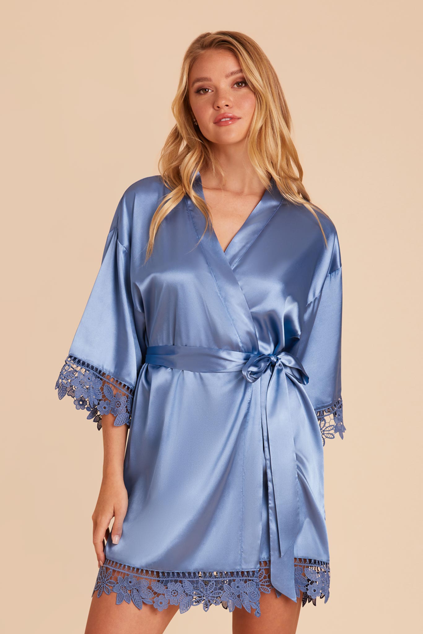 Twilight Claudine Lace Robe by Birdy Grey