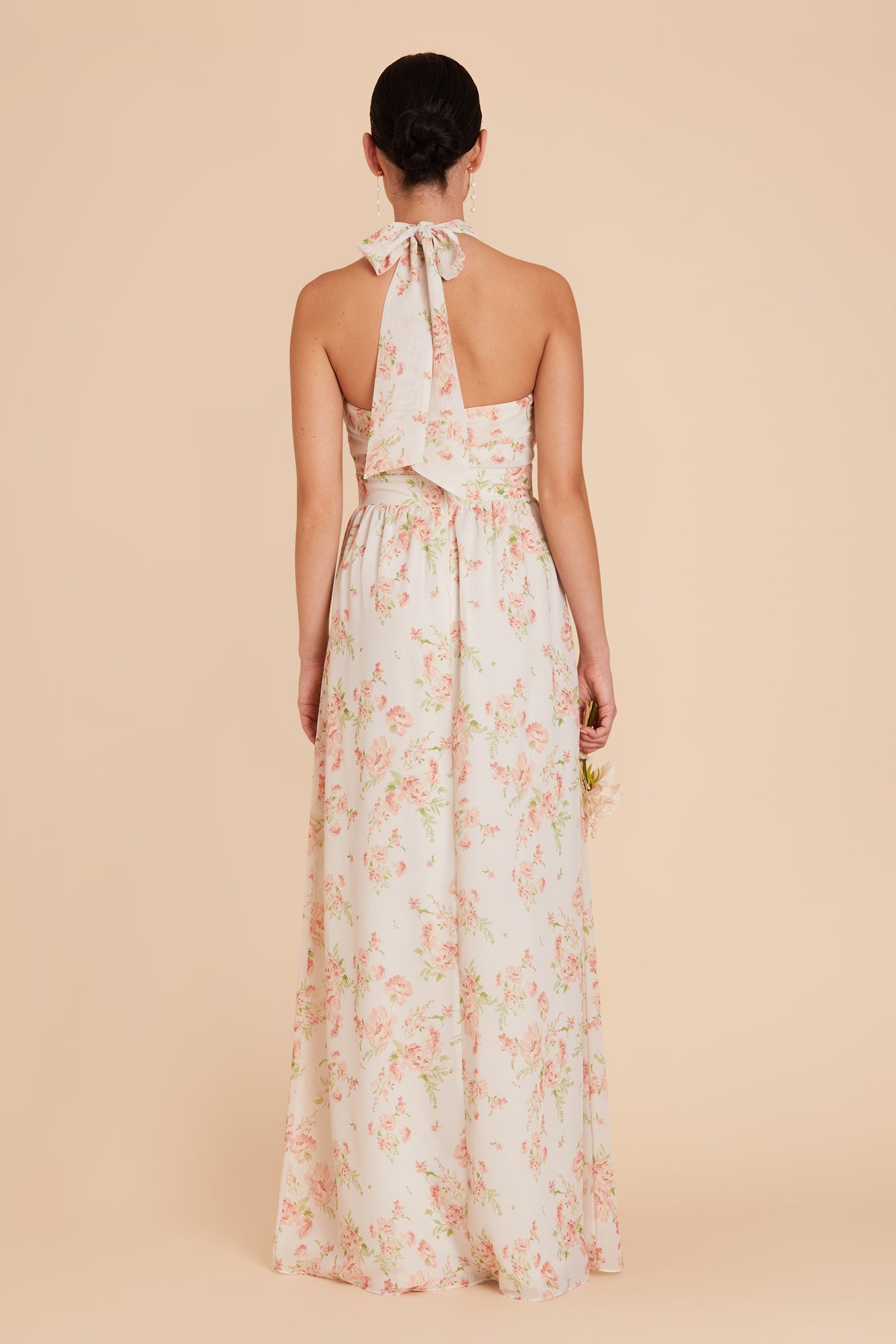 Whimsical Blooms Joyce Chiffon Dress by Birdy Grey