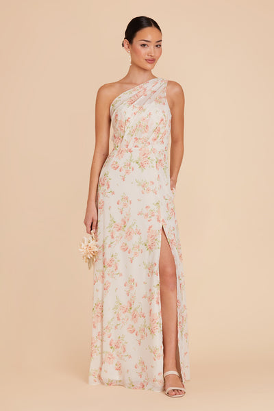 Whimsical Blooms Kira Chiffon Dress by Birdy Grey