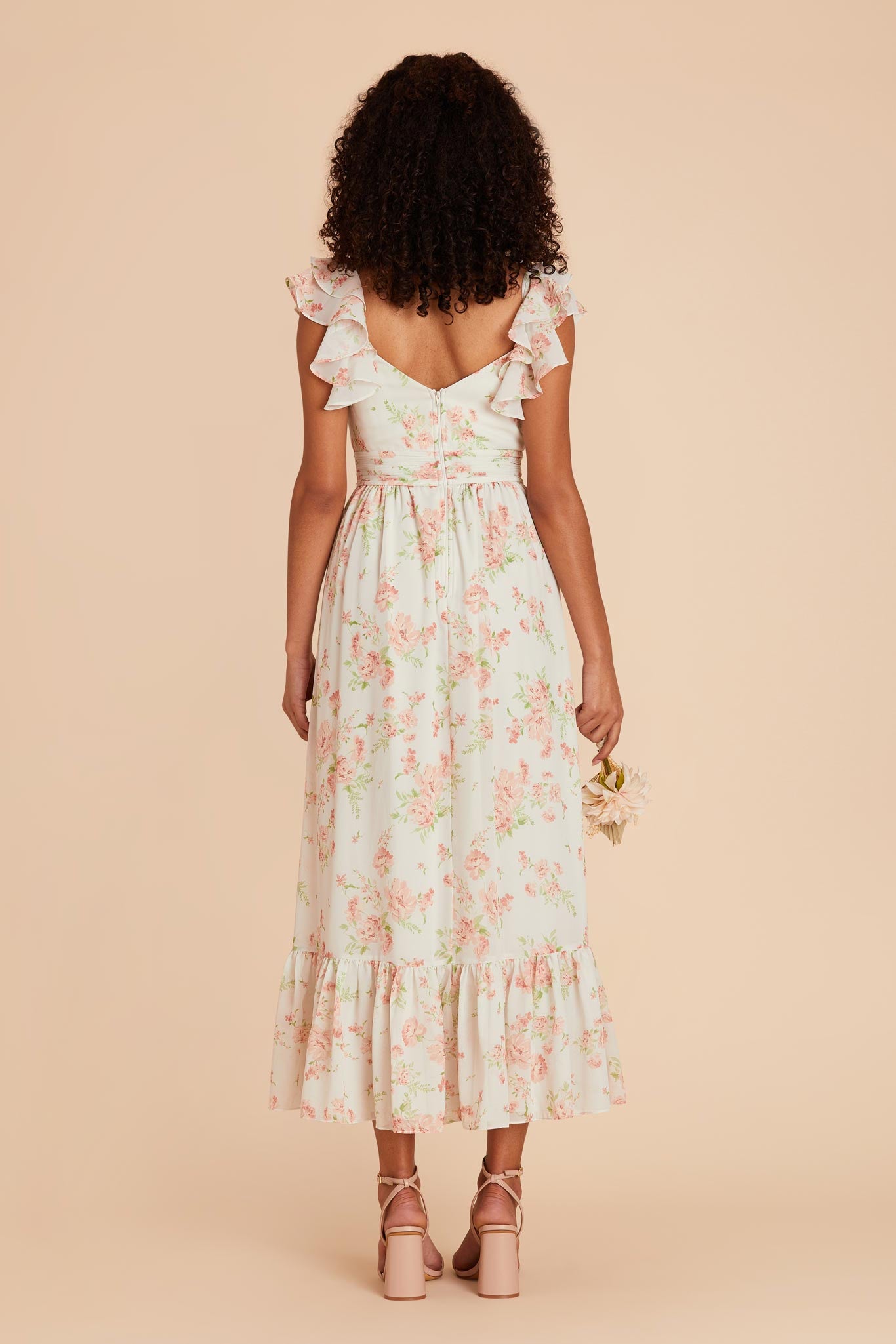 Whimsical Blooms Michelle Chiffon Dress by Birdy Grey