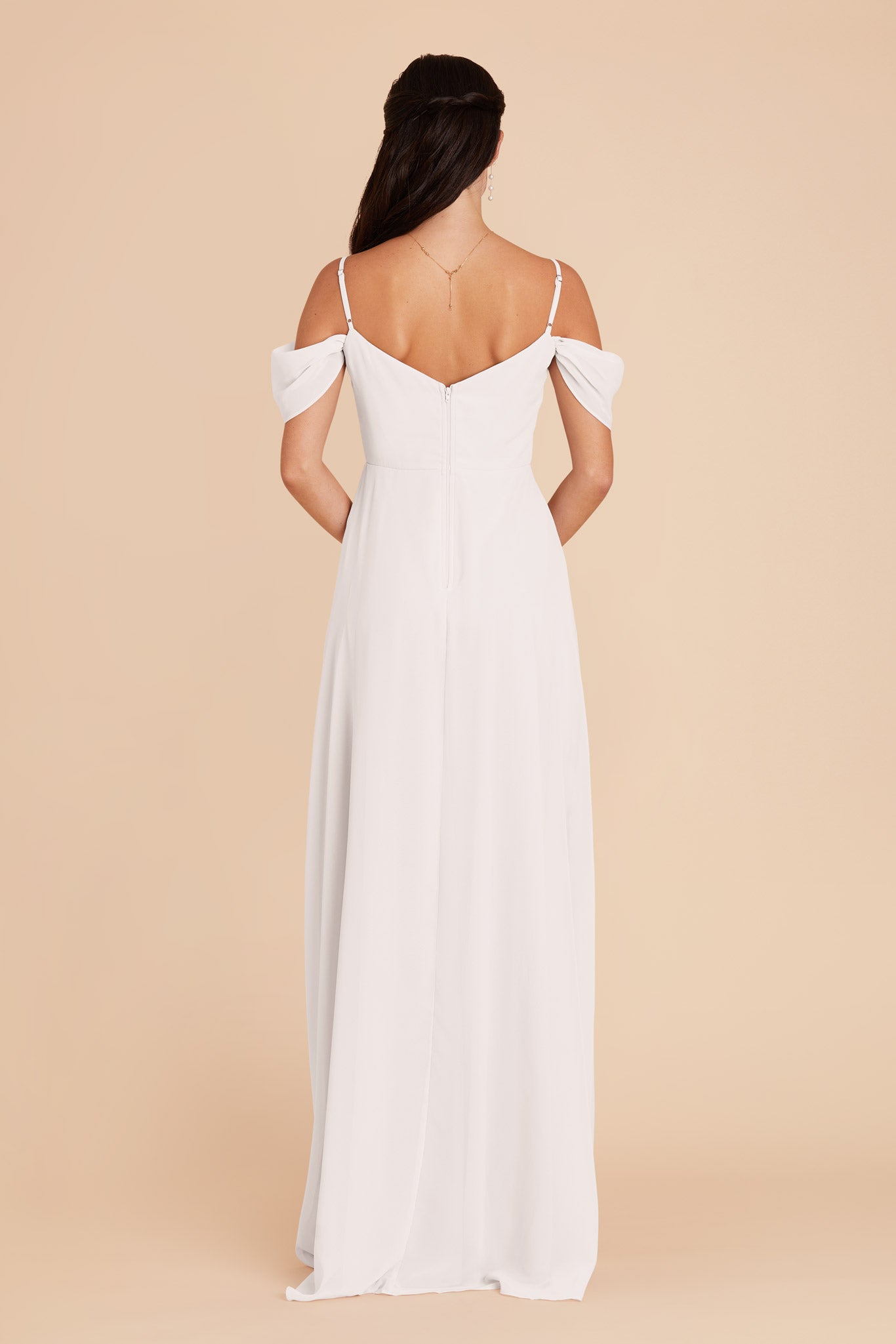 White Devin Convertible Dress by Birdy Grey 