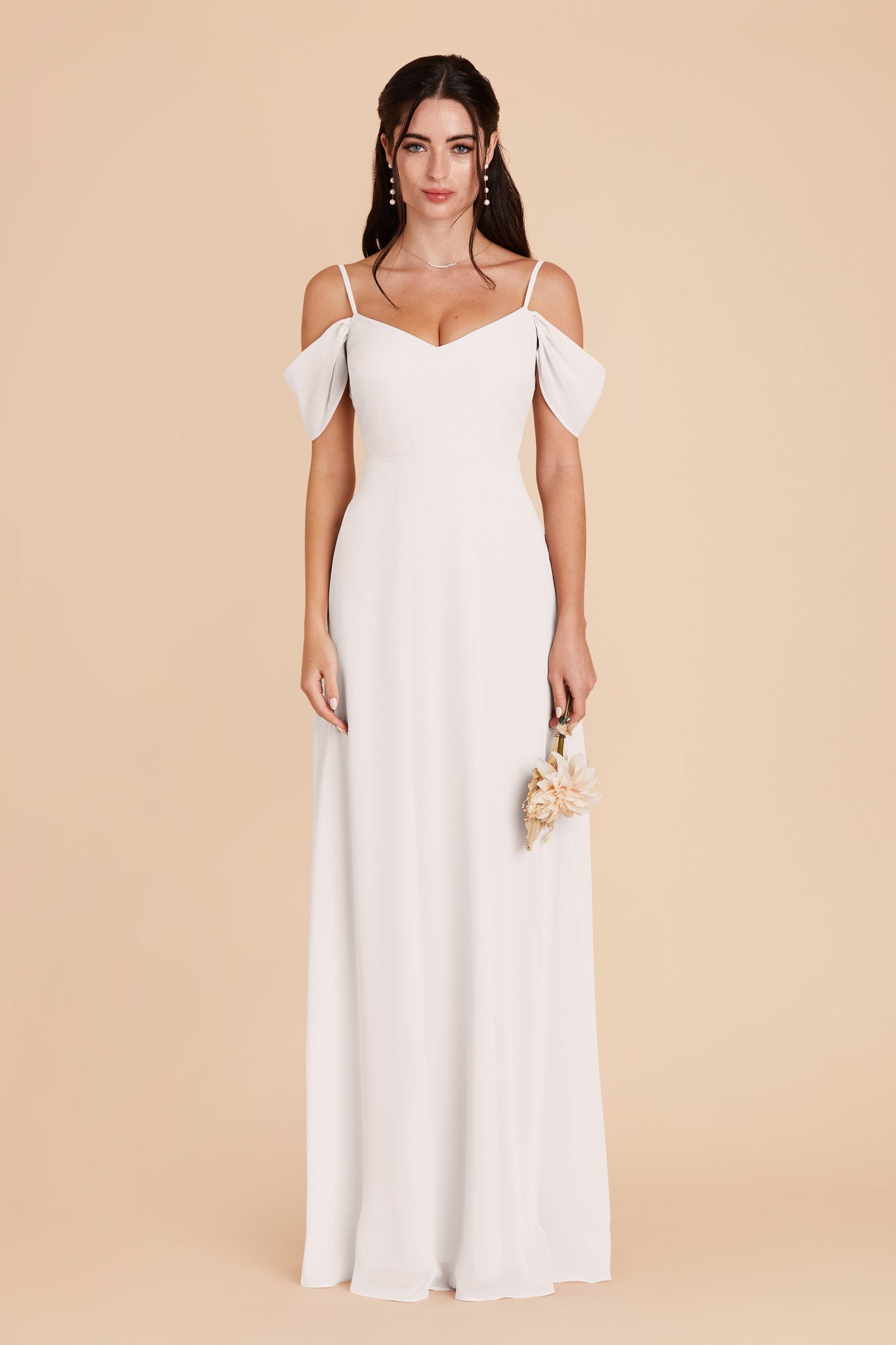 White Devin Convertible Dress by Birdy Grey 