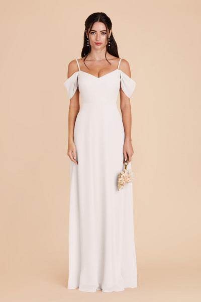 White Devin Convertible Dress by Birdy Grey 