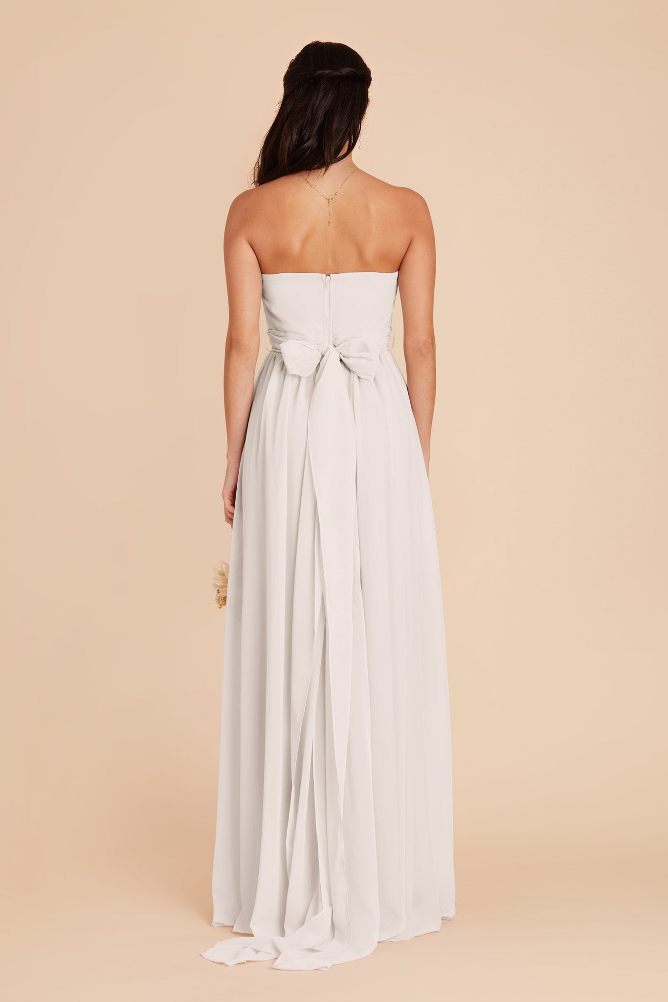 White Grace Convertible Dress by Birdy Grey