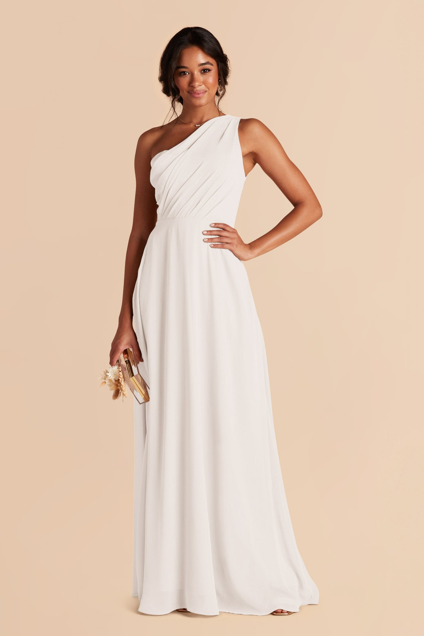 White Kira Dress by Birdy Grey