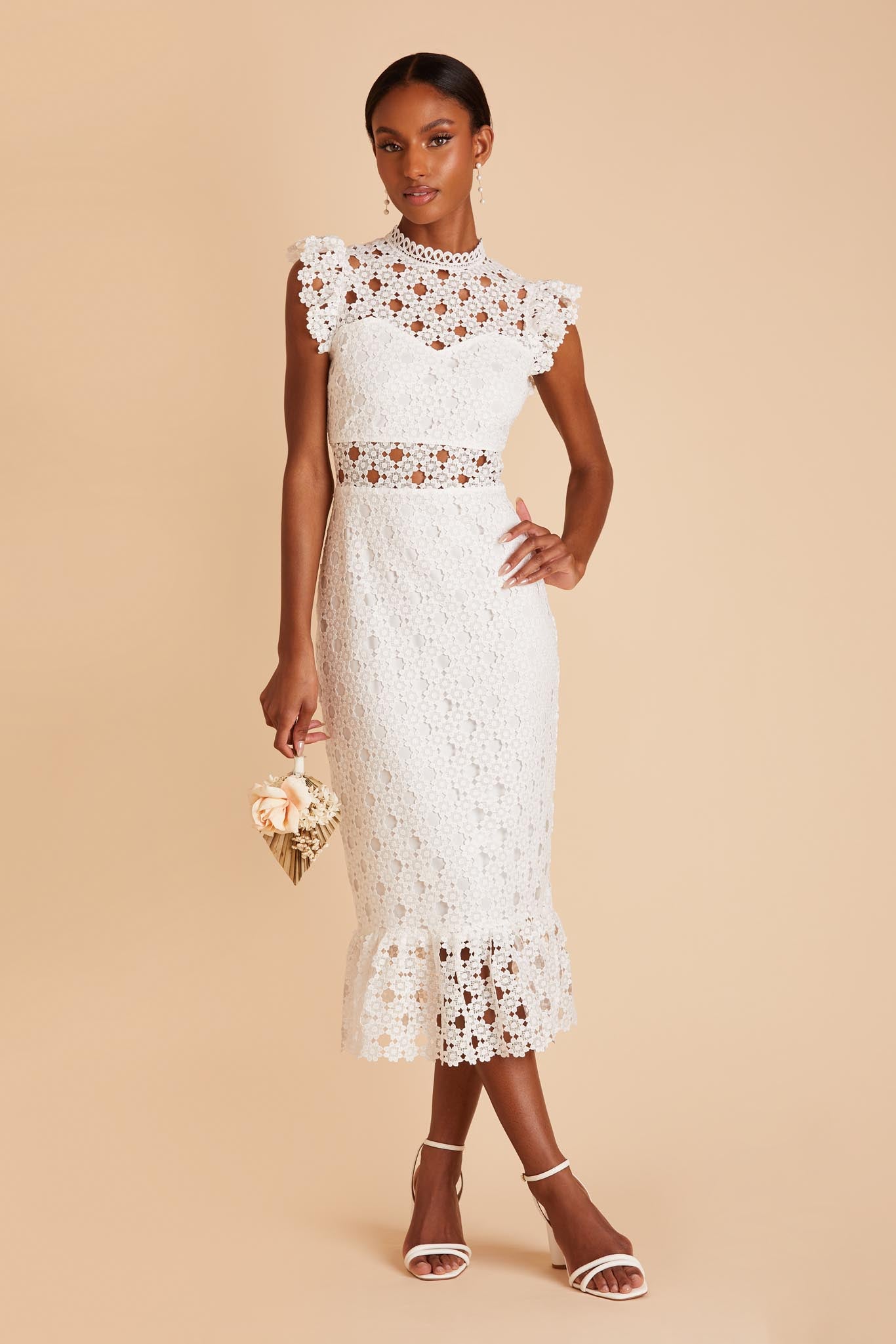 White lace hot sale cocktail dresses