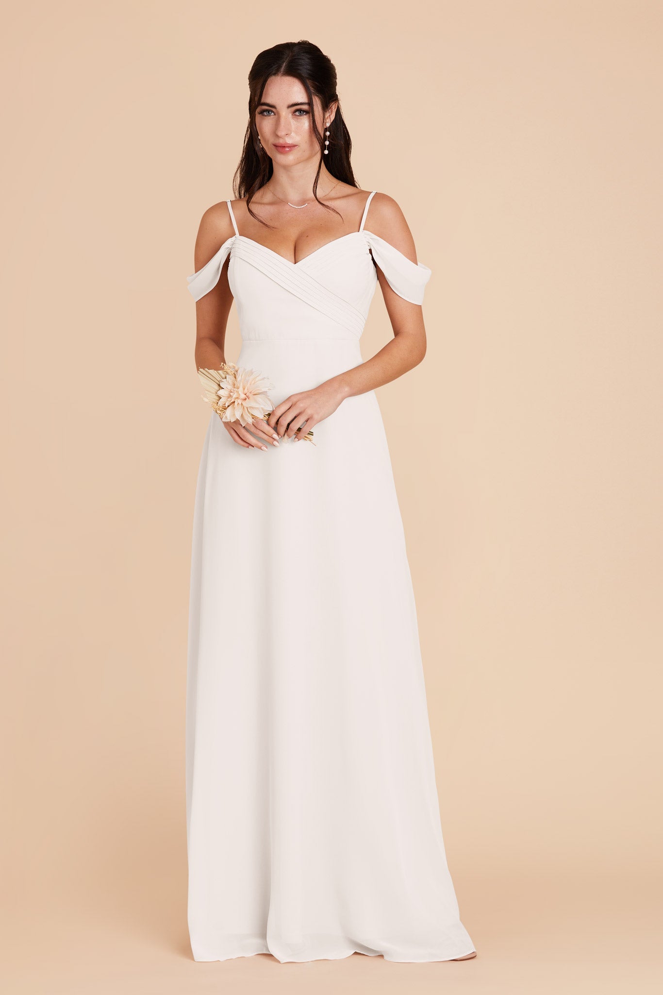 White Spence Convertible Dress by Birdy Grey