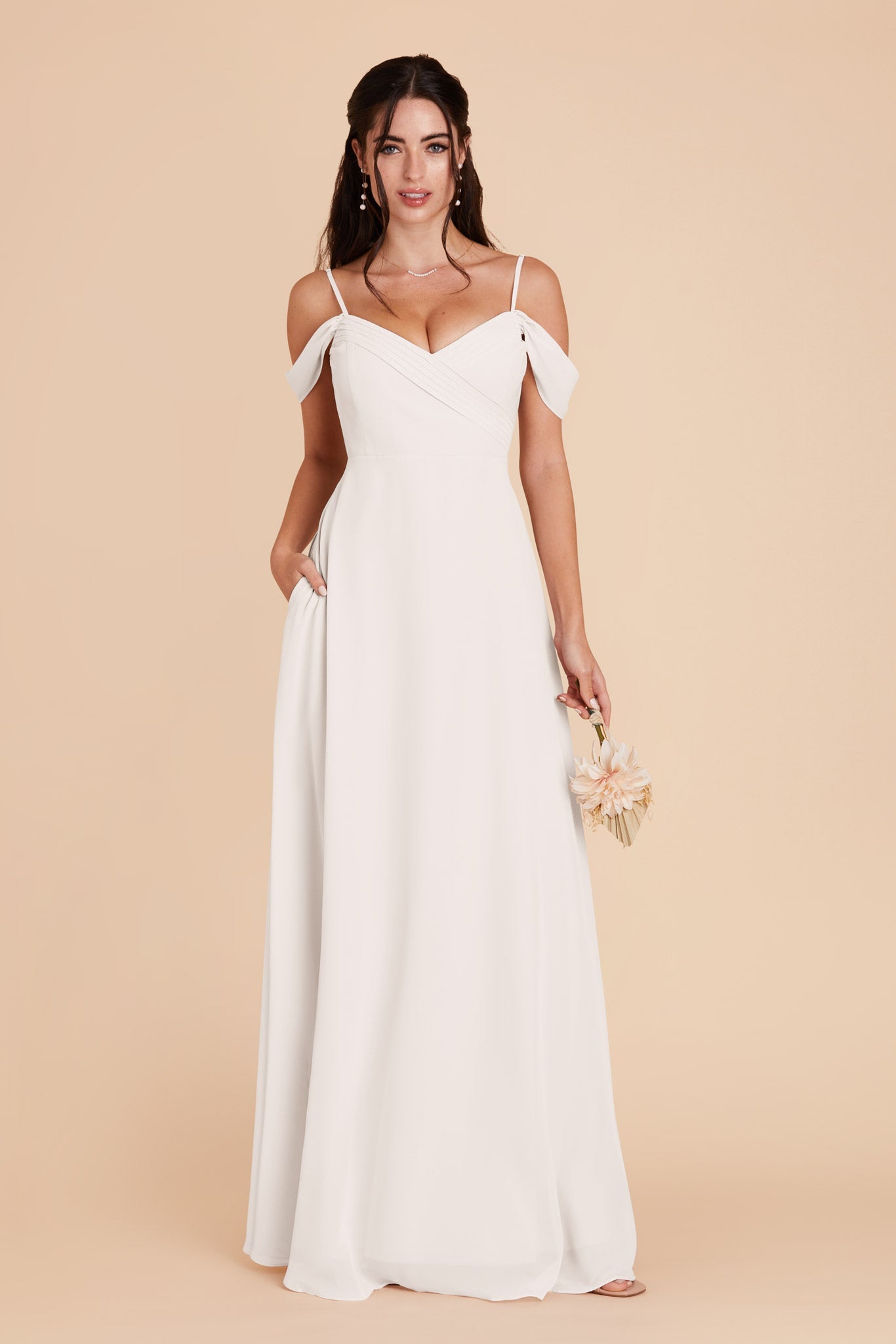 White Spence Convertible Dress by Birdy Grey