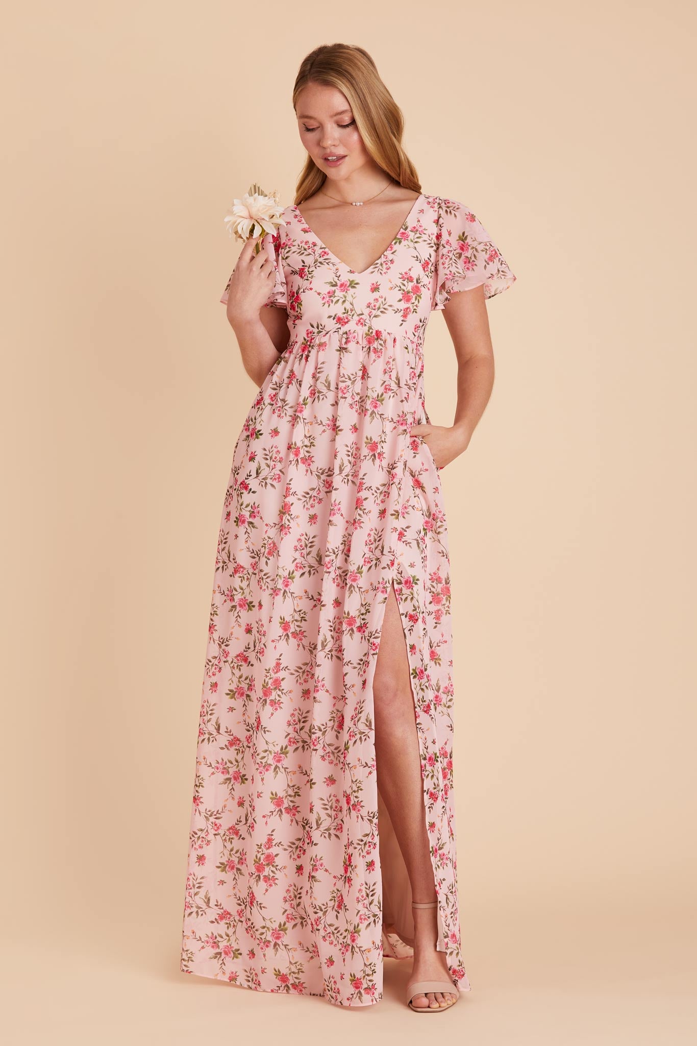 Wild Rose Garden Hannah Empire Dress by Birdy Grey