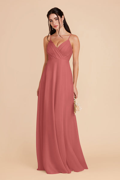 Wild Rose Kaia Chiffon Dress by Birdy Grey