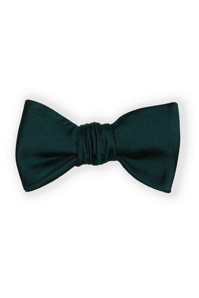 Daniel Bow Tie in emerald green by Birdy Grey, front view