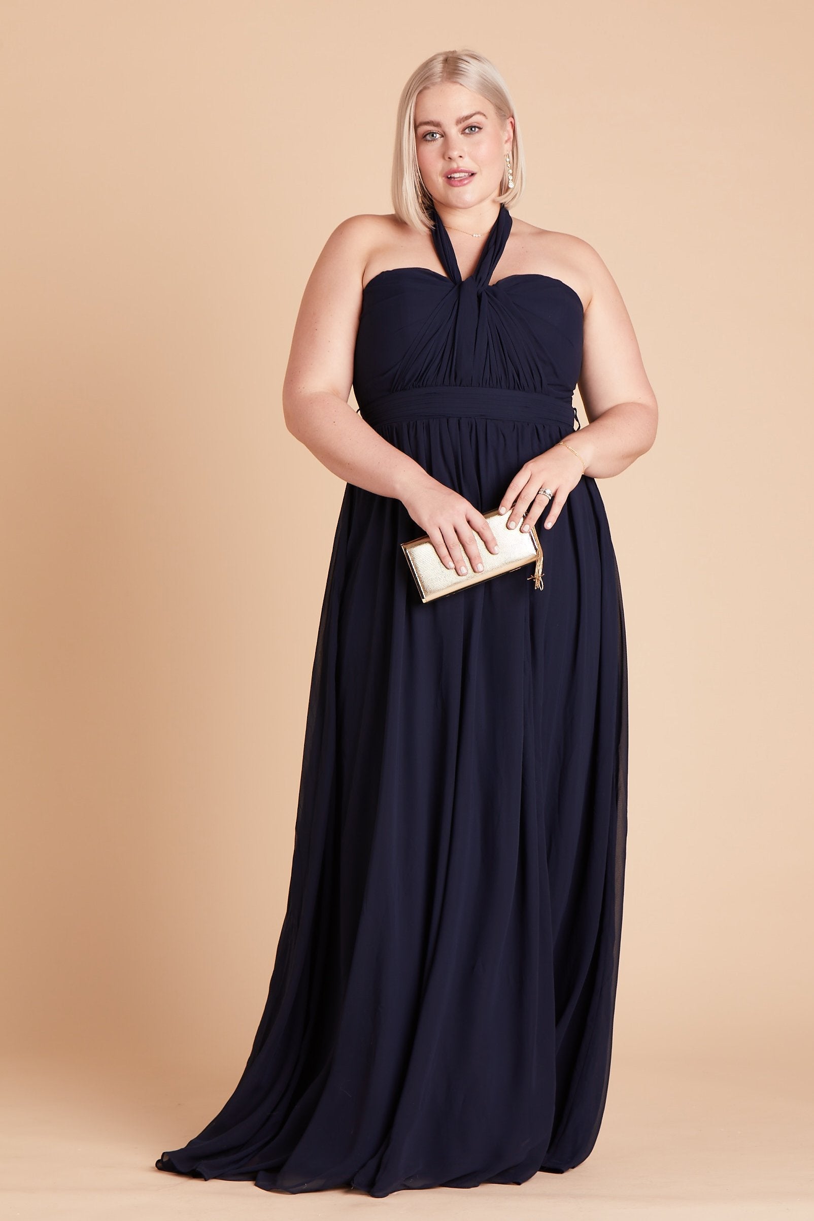 Navy best sale infinity dress