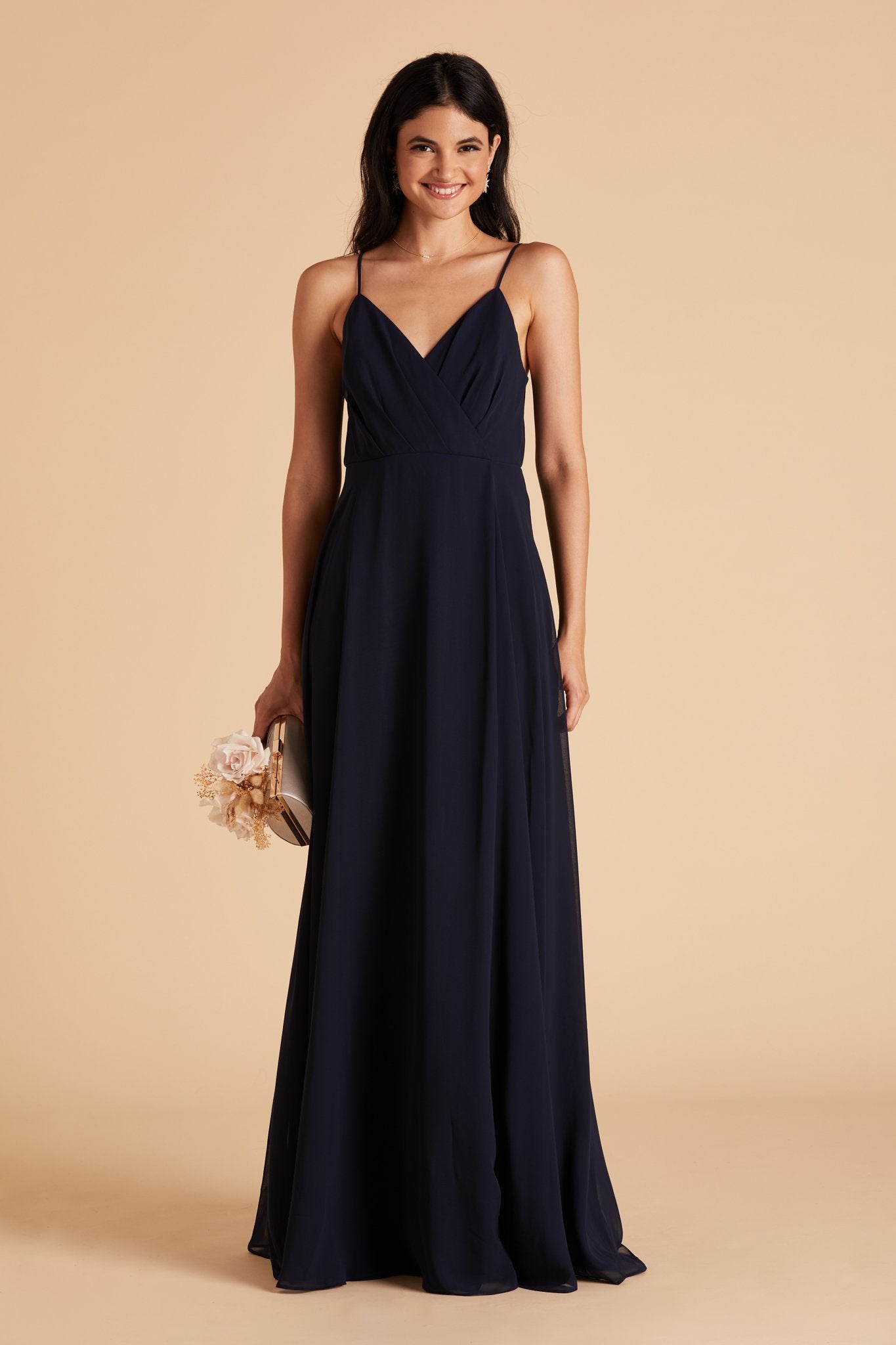 navy blue infinity dress