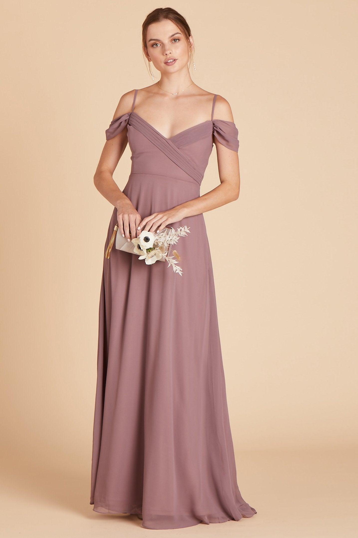 Mauve Dress for Romance