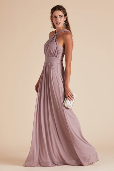 Sandy mauve shop bridesmaid dresses