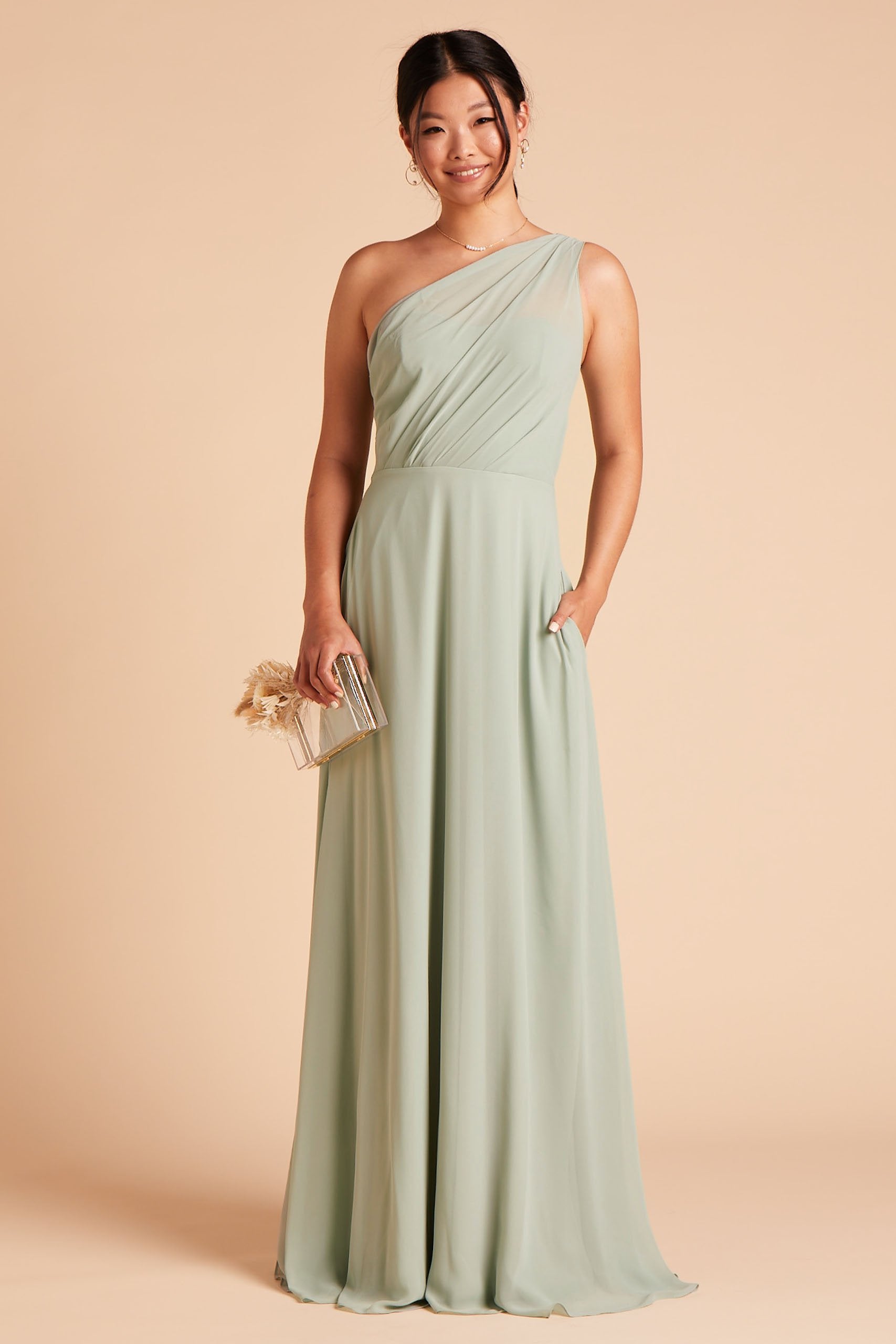 One hotsell shoulder bridesmaid