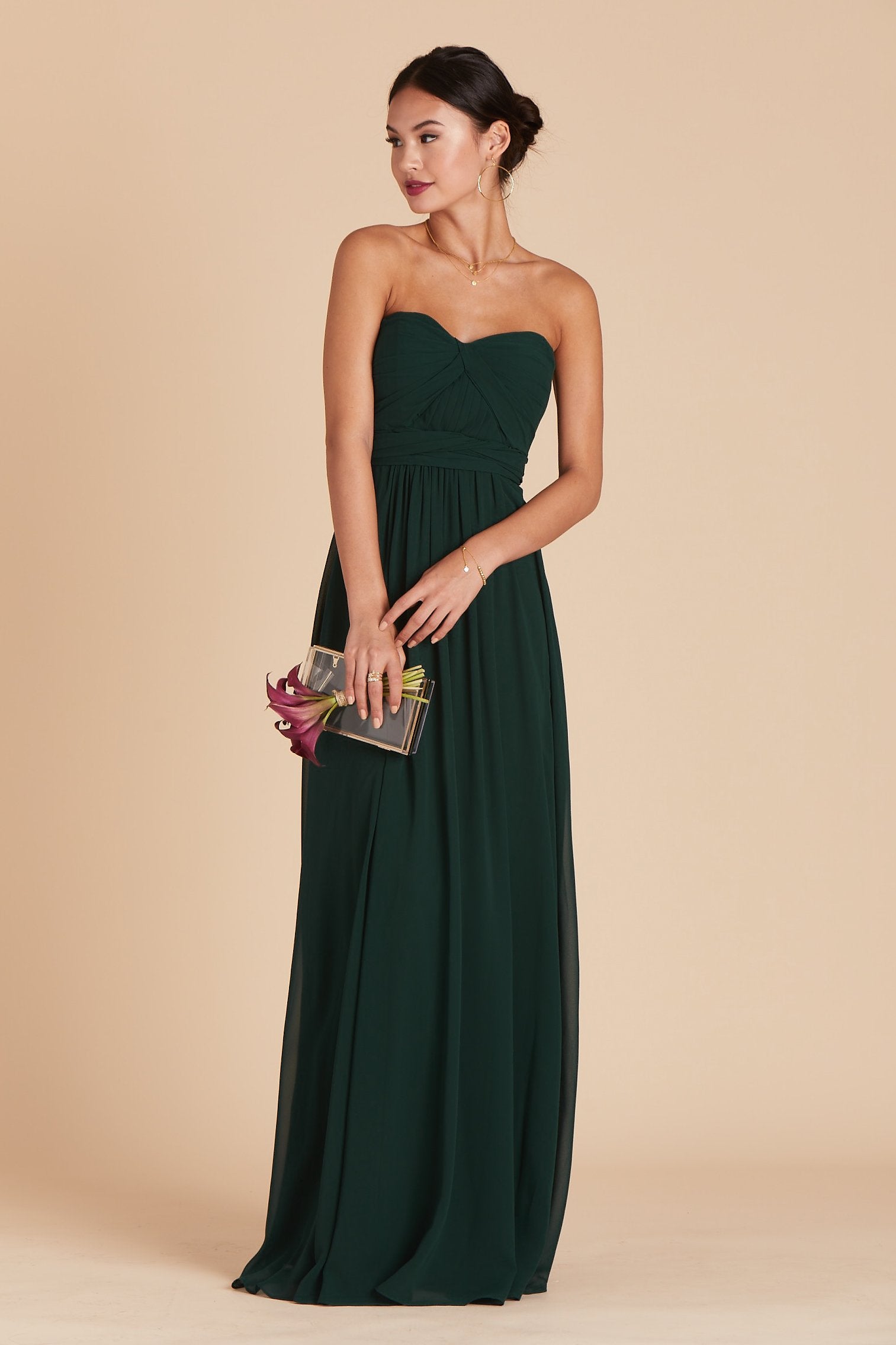 Strapless convertible outlet dress