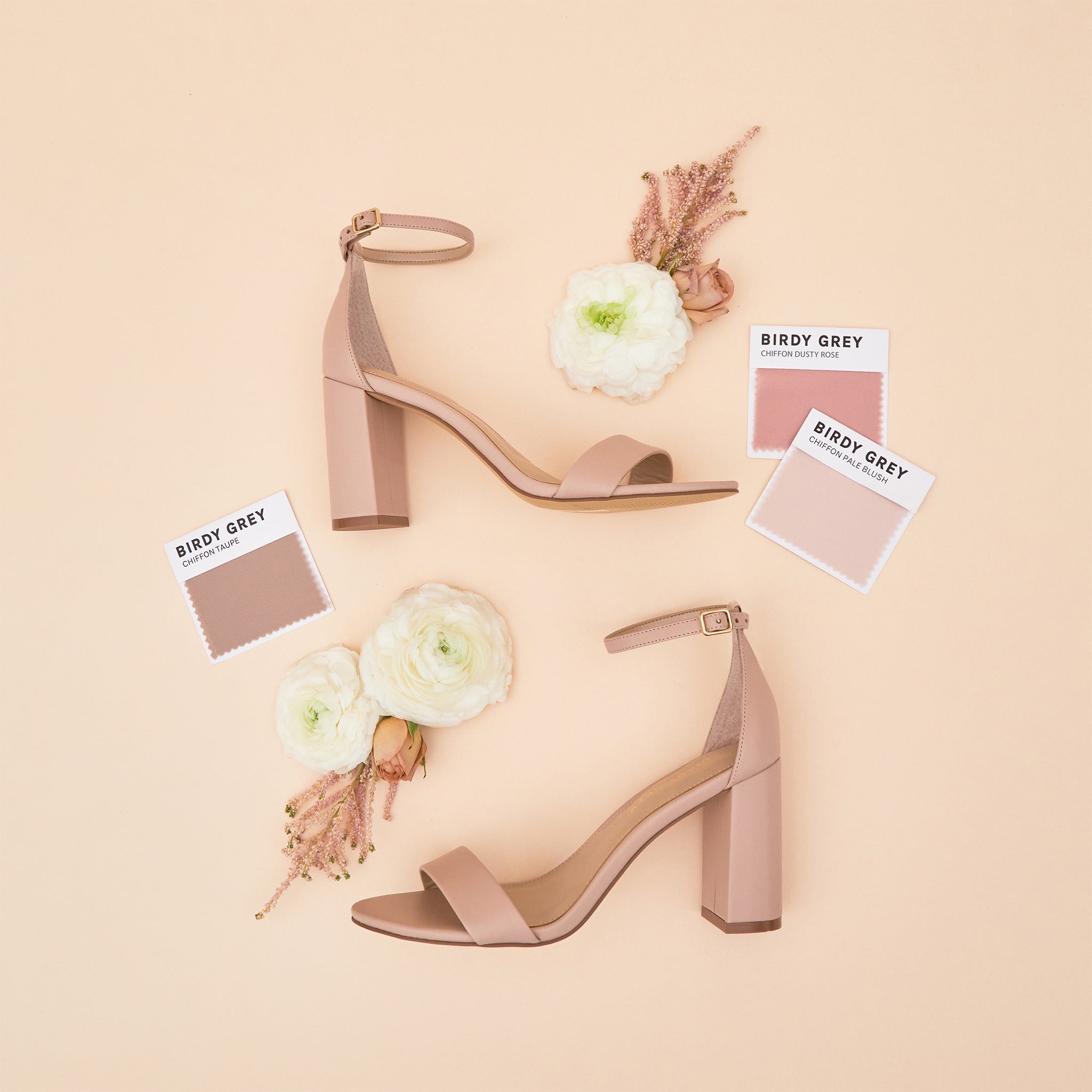 Taupe block hotsell heel shoes