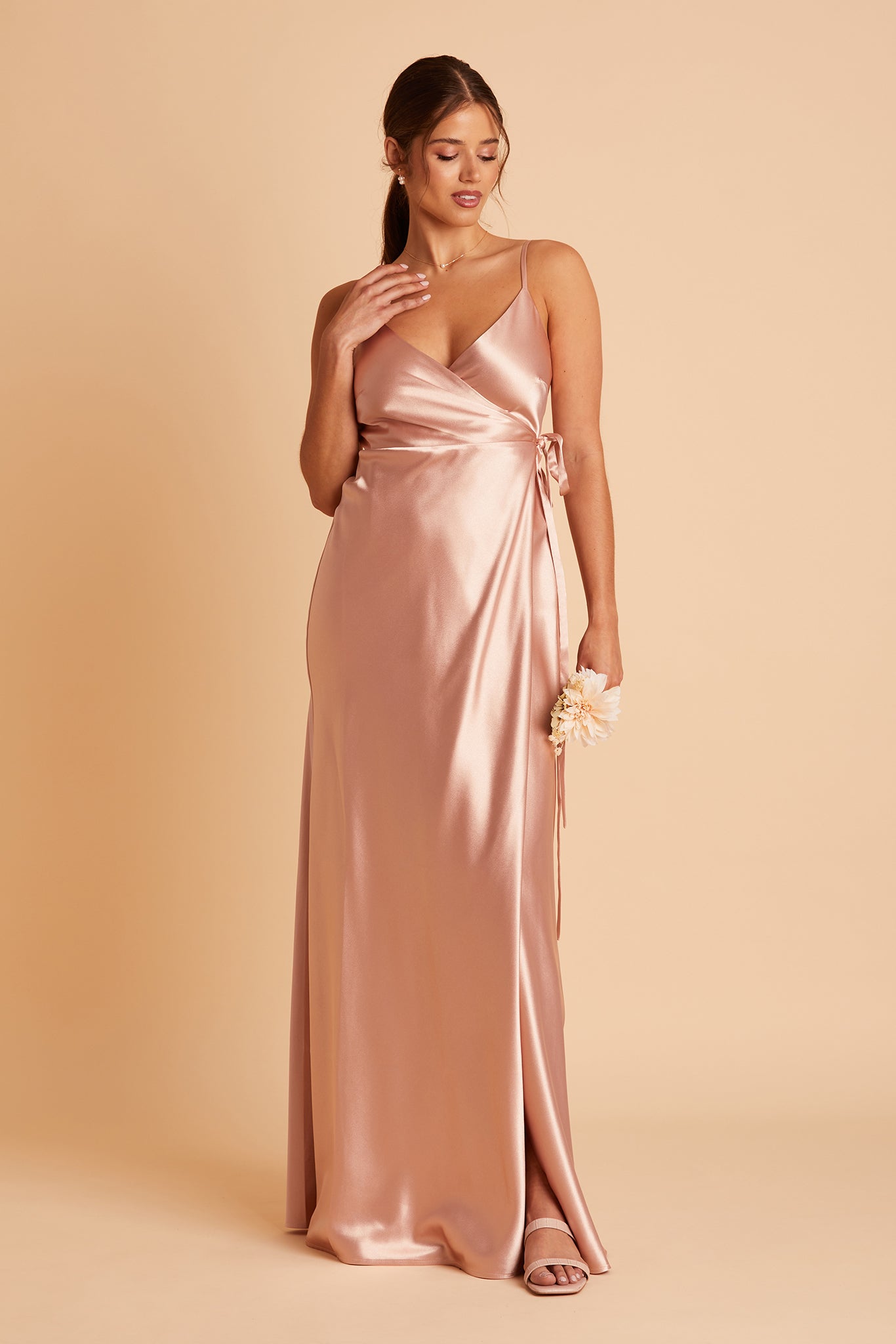 Matte Gold Bridesmaid Dress