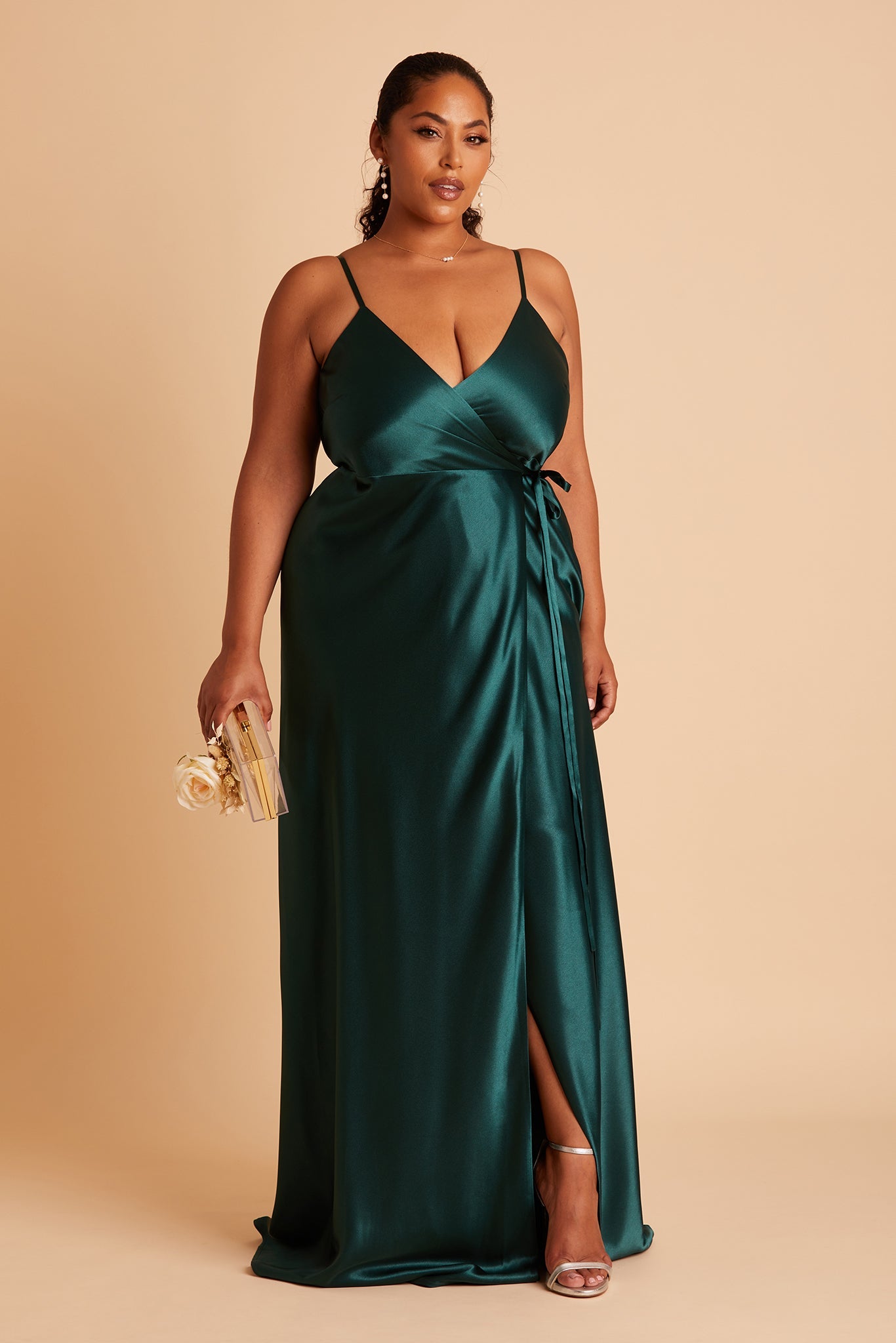 Romancing Teal Green Satin Bandeau Corset Detail Maxi Dress – Club L London  - USA