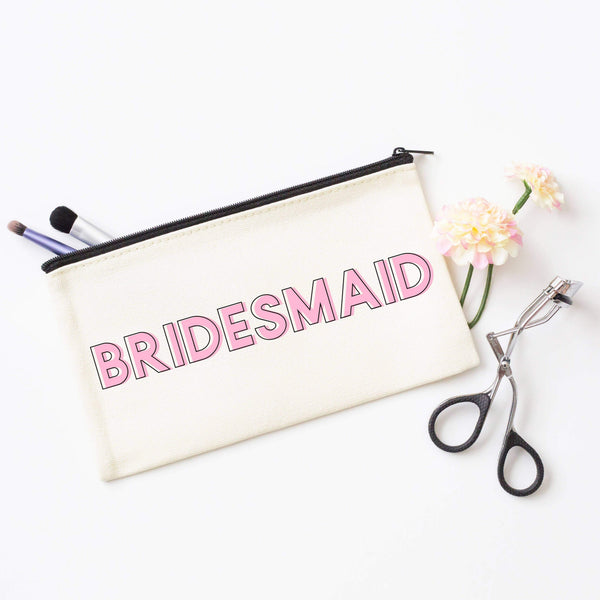 Personalised bridesmaid clearance clutch bag