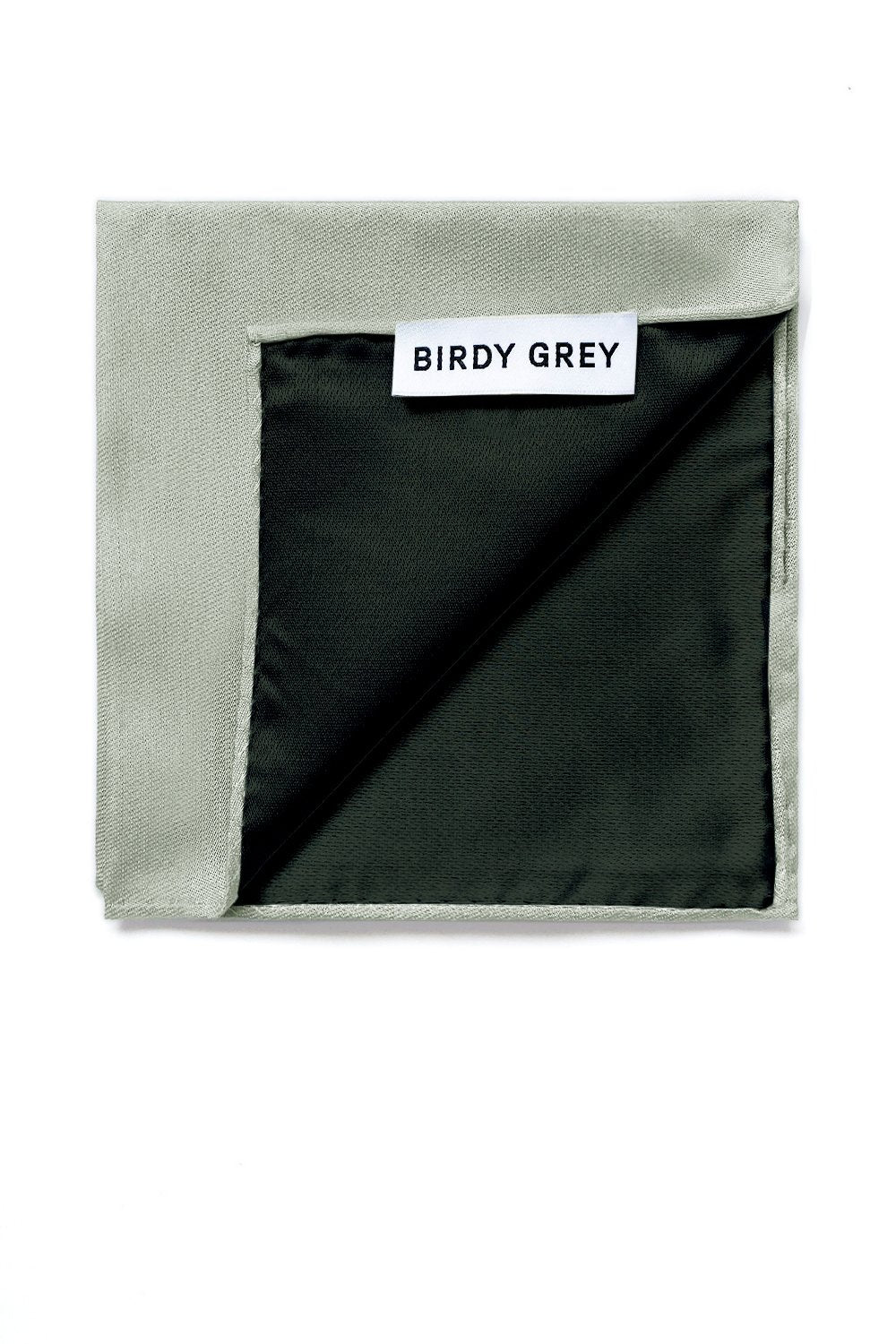 Groomsmen Sage pocket authentic square