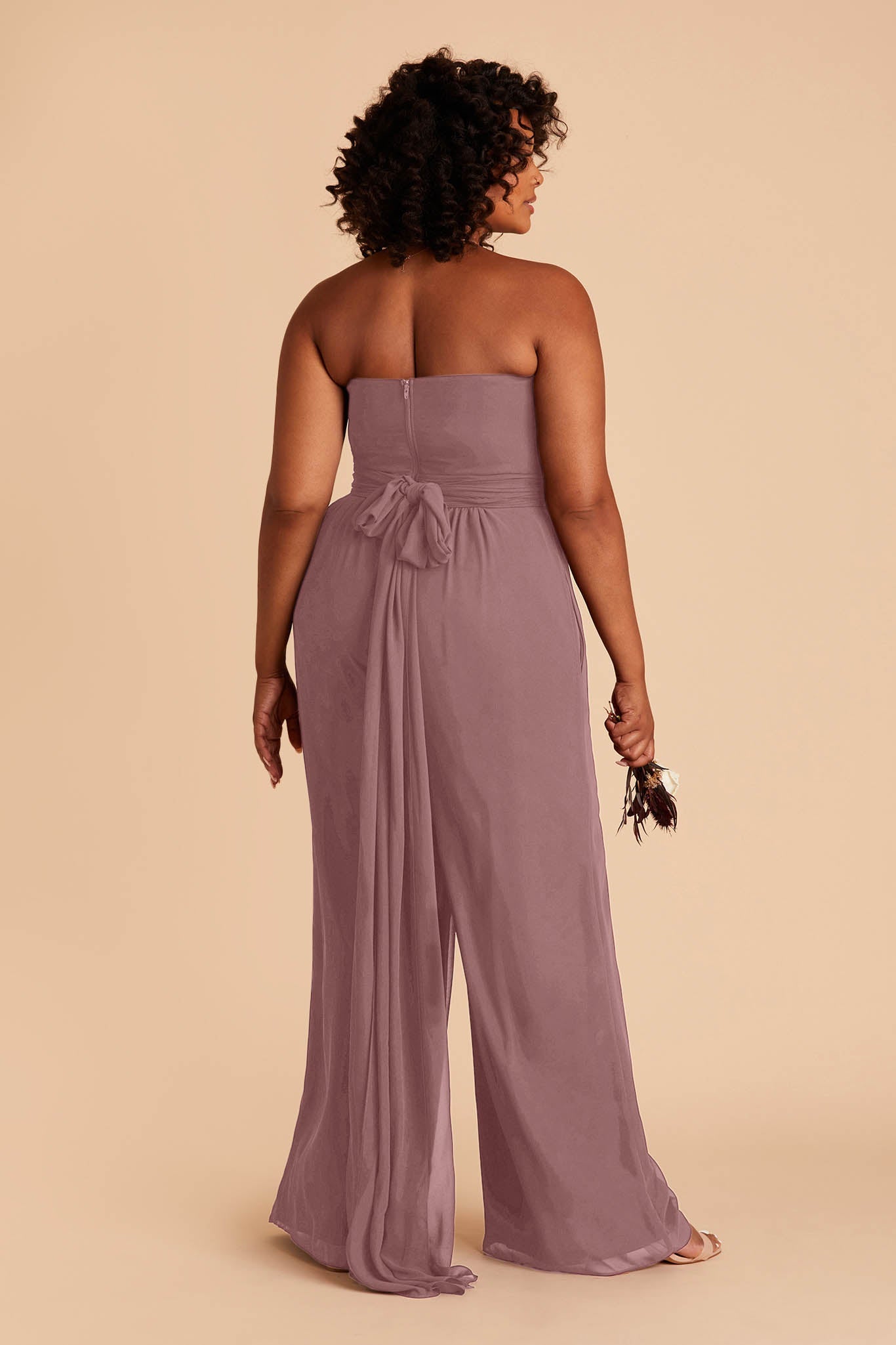 Purple Bridesmaid Jumpsuits