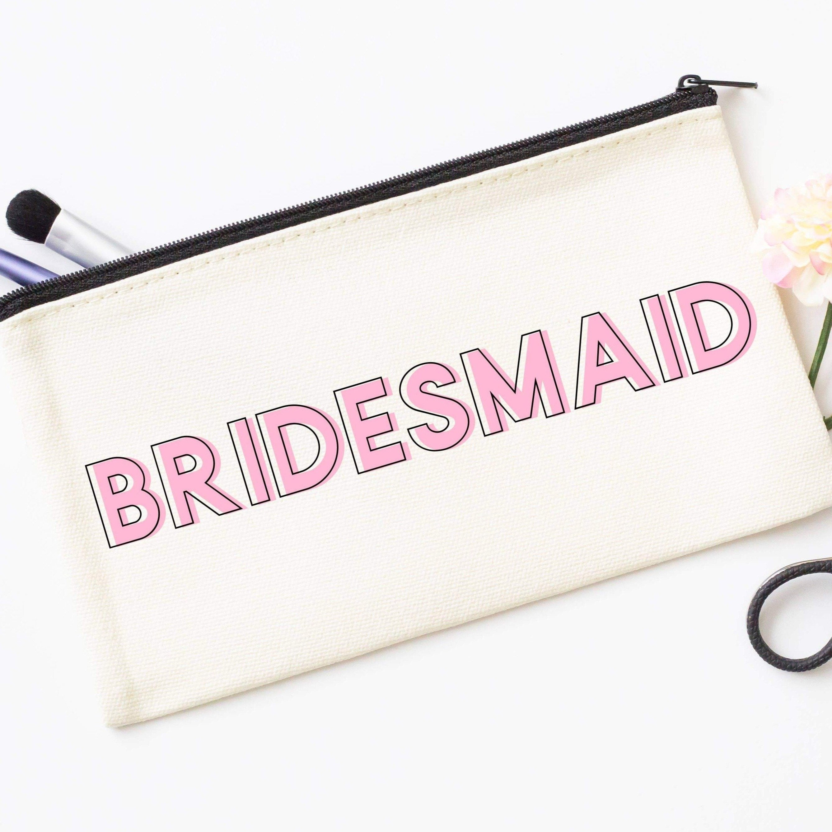 Personalised bridesmaid clutch bag hot sale