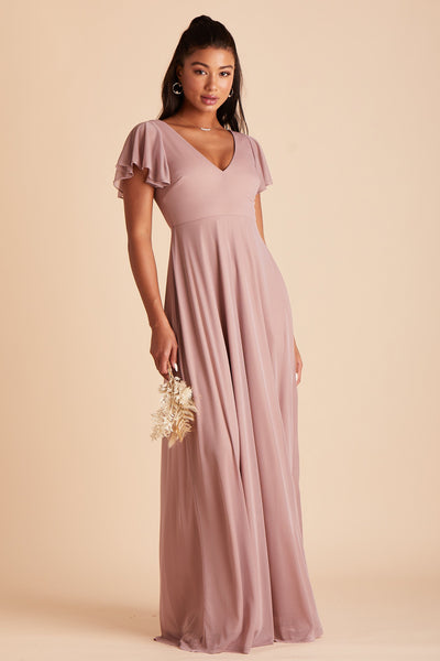 Blush tone hot sale bridesmaid dresses