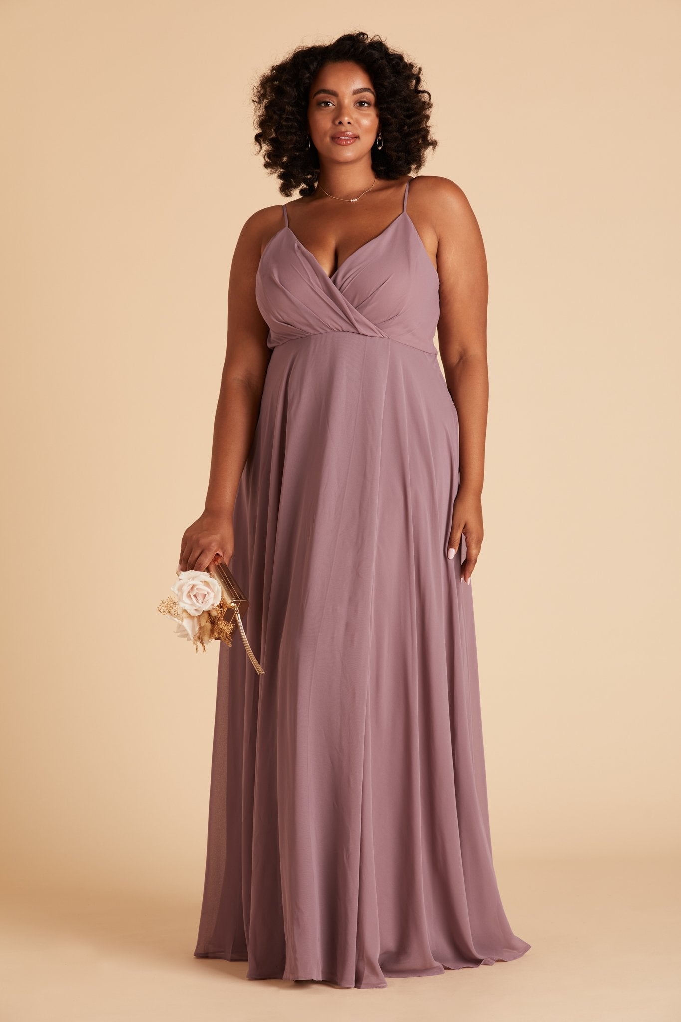 dusty mauve bridesmaid dresses