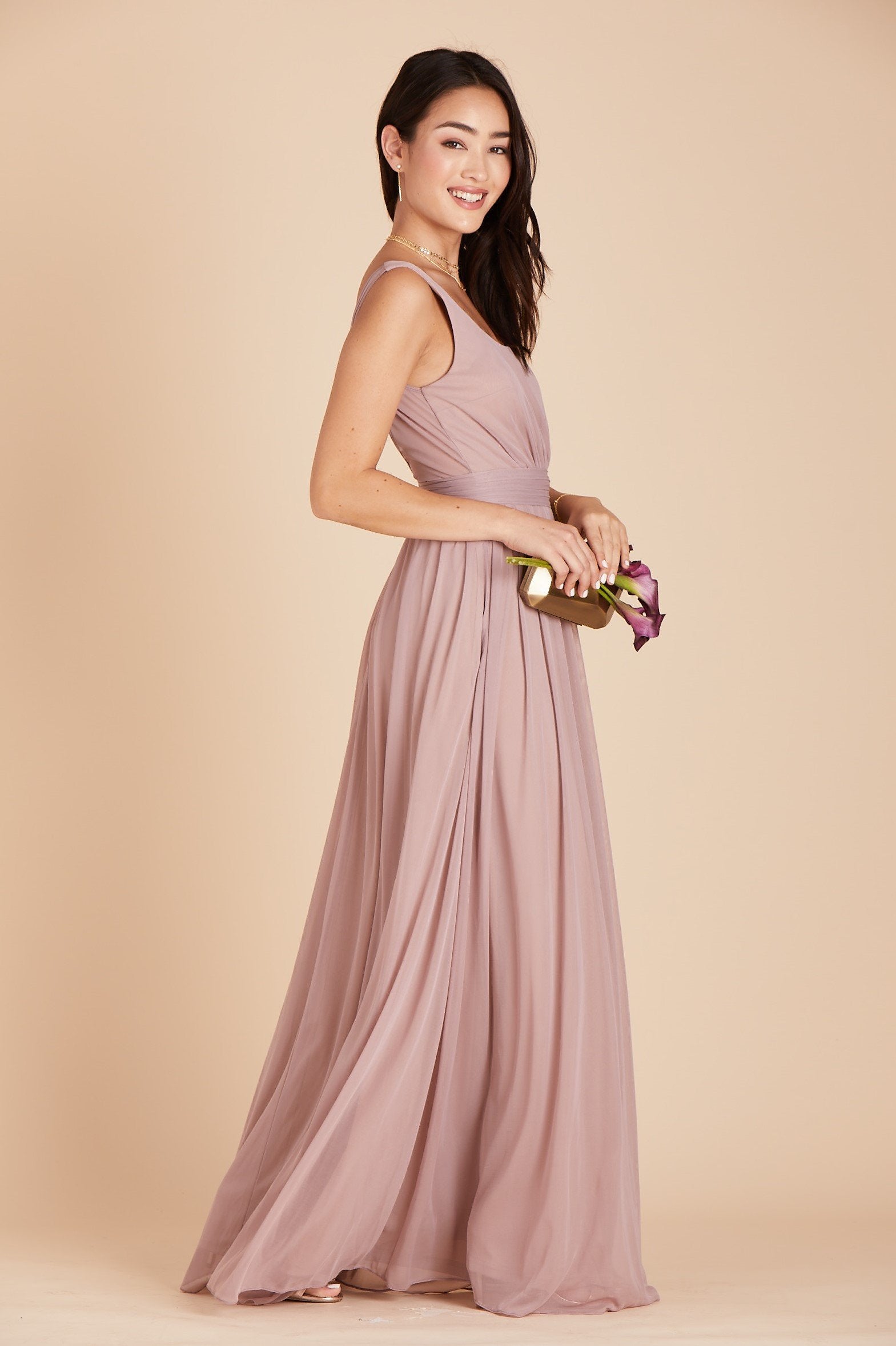 Birdy Grey Jane Bridesmaid Dress deals Dark Mauve