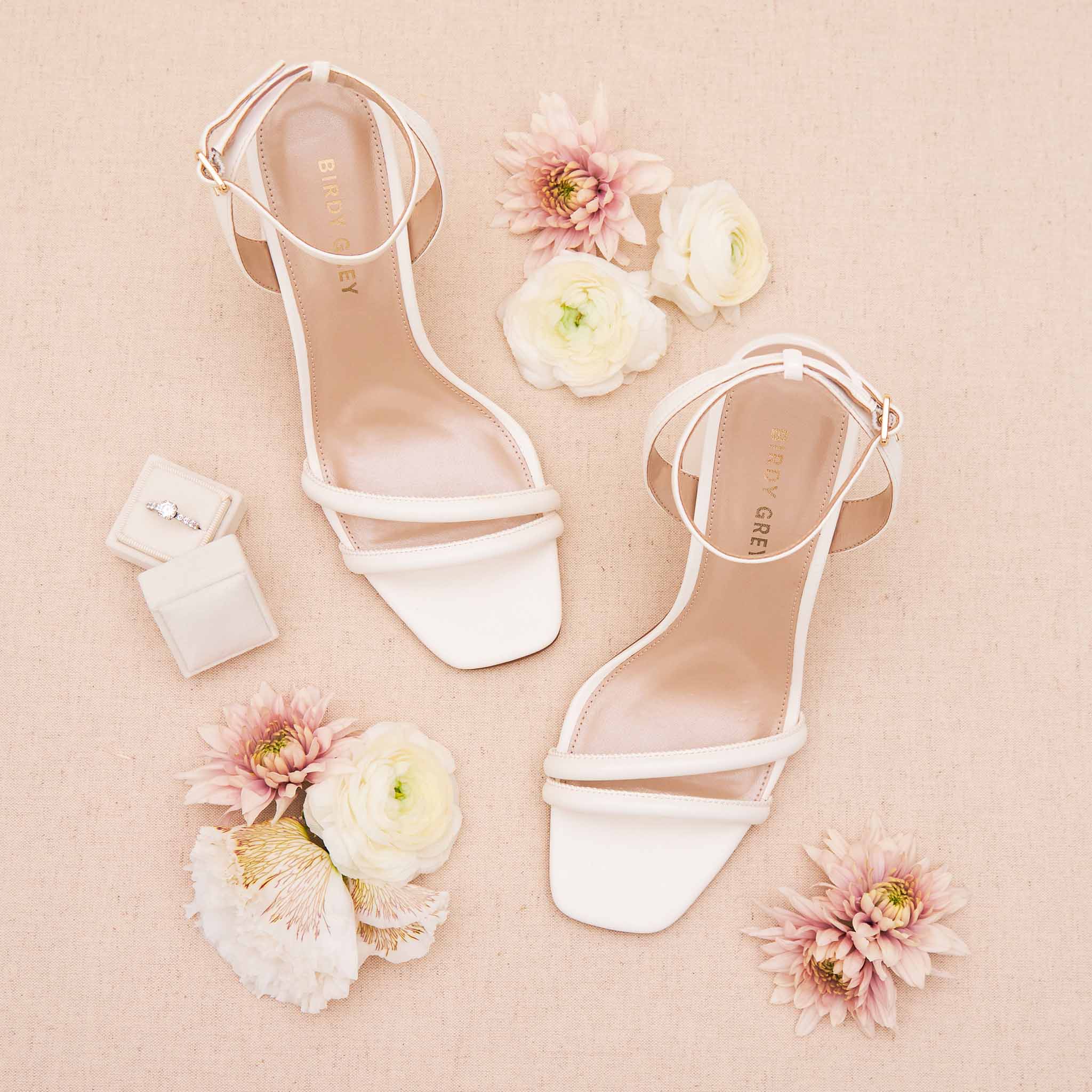 Bridal Shoe Trends 2022 | Block Heels with Tulle & Lace Bows