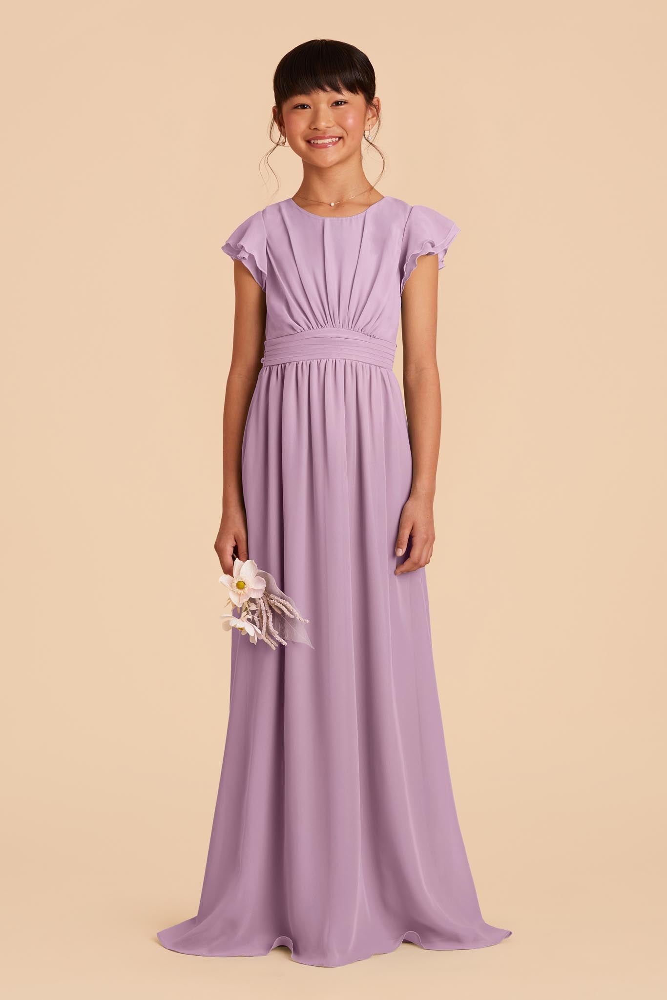 Beautiful Lavender Ice Boho Off Shoulder Long Tulle Bridesmaid Dress with  Side Slit EY05373 | ELEVENTH Gown Studio