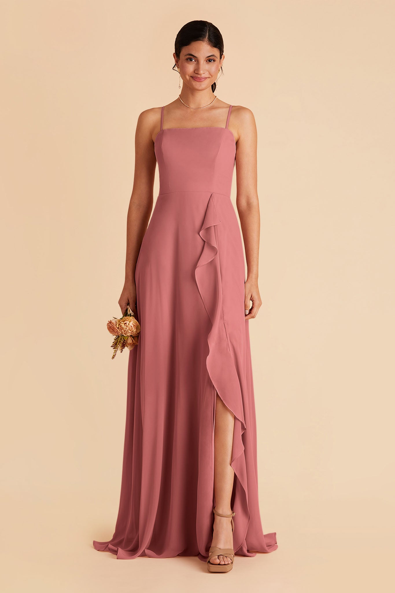 chiffon dress davids bridal